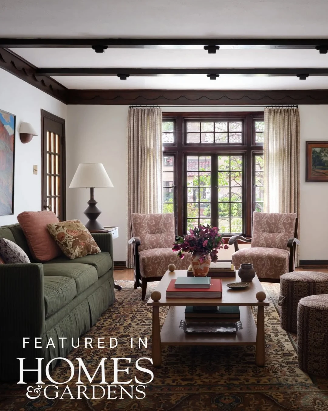 Delighted to share a Highland Park project featured in @homesandgardensofficial. It&rsquo;s fitting that it&rsquo;s been published in one of my favorite UK publications on the day I returned from an inspiring week in London! Thank you @hebehatton for