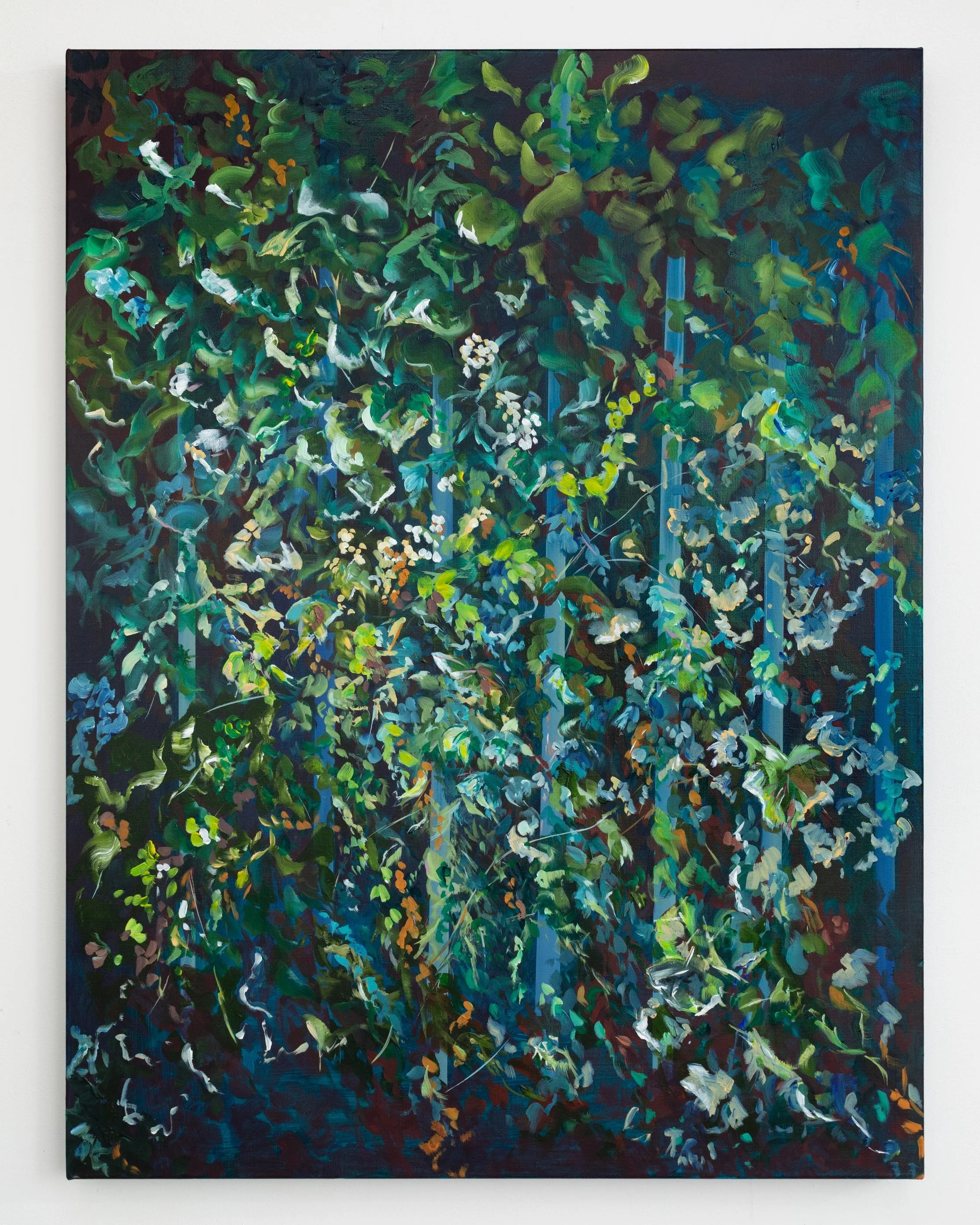 Perimeter, 2025 acrylic on linen, 100 x 76cm