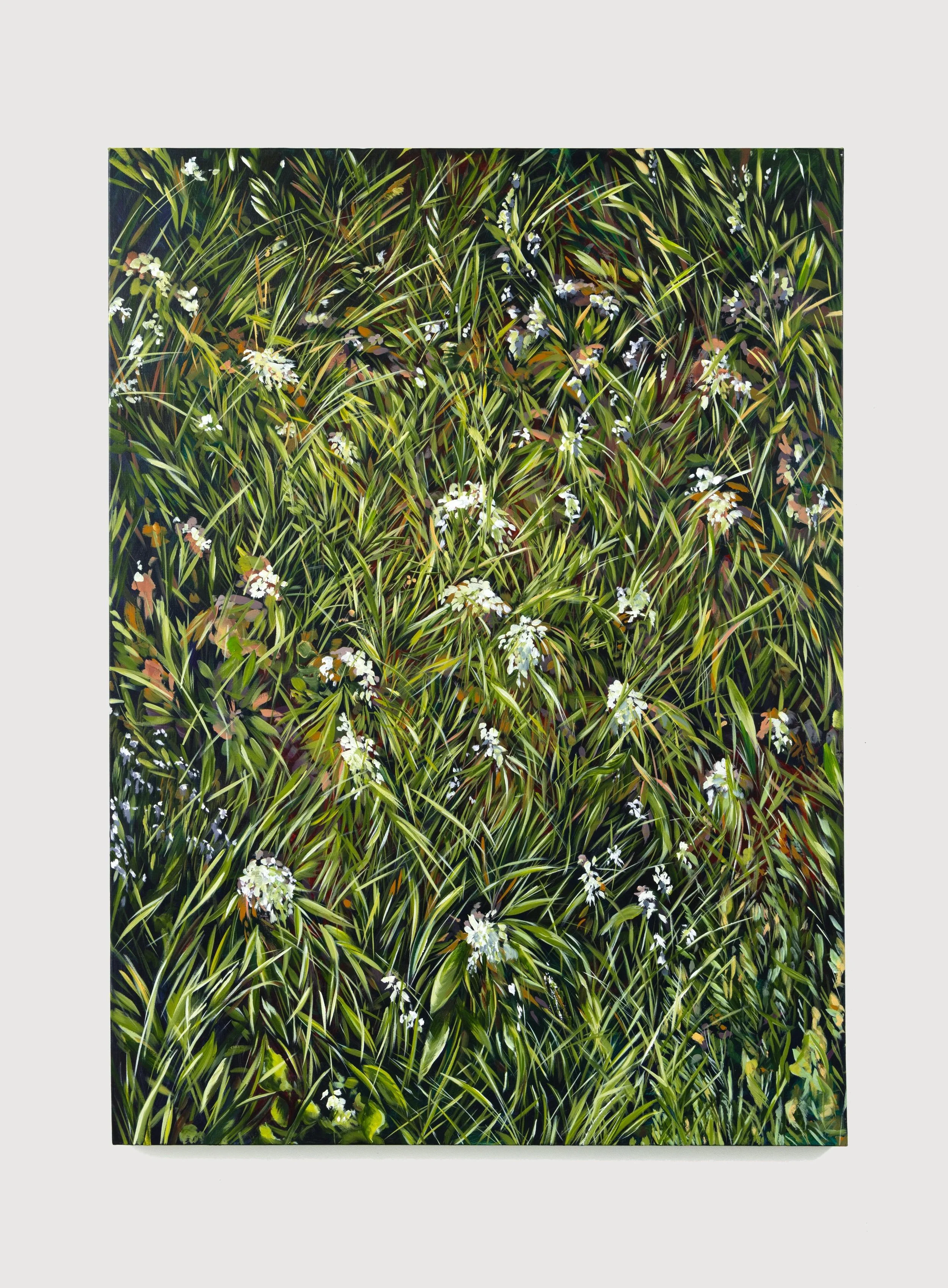 We Rise and We Fall, 2025, acrylic on linen, 122 x 90cm