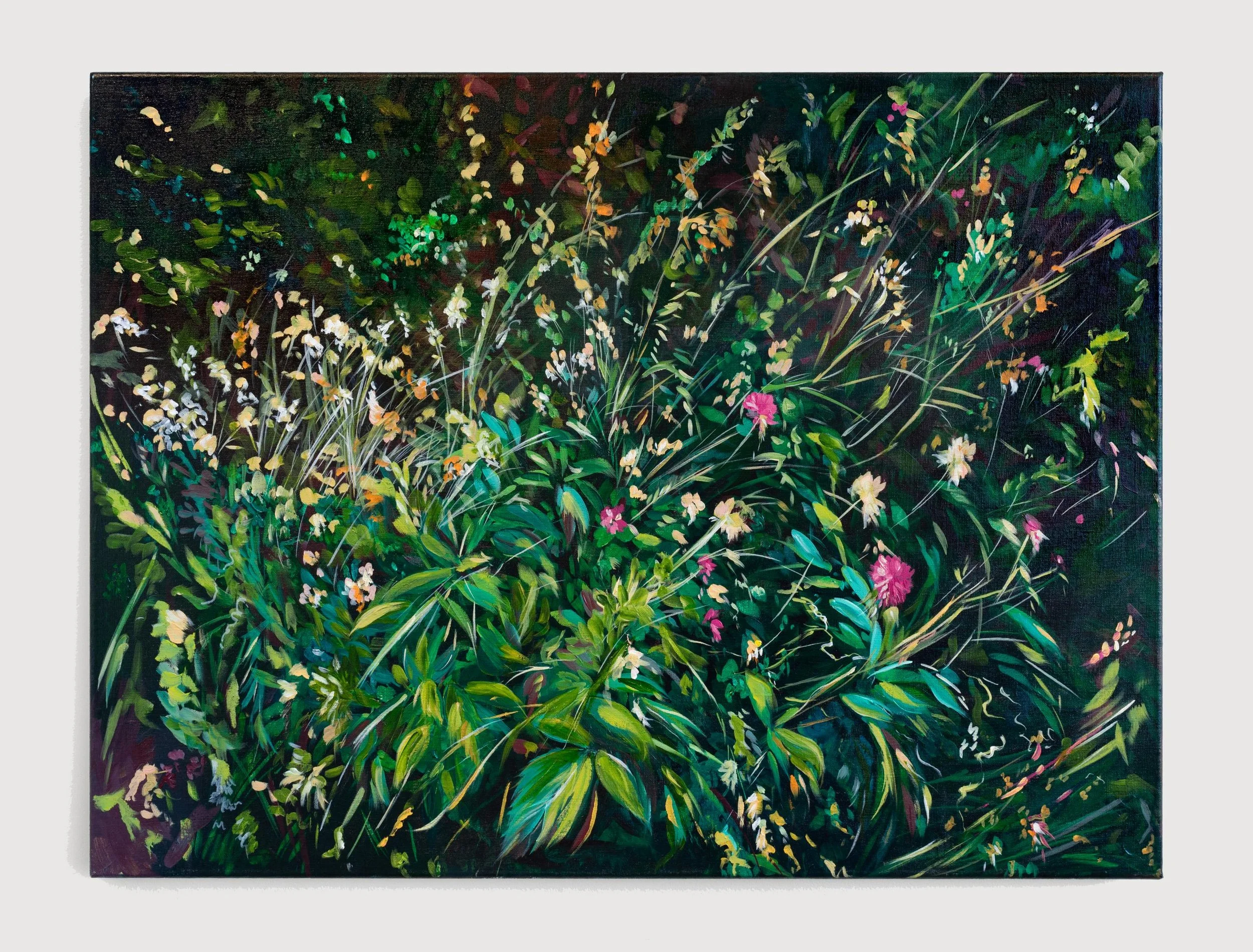 Hope in the Dark, 2025, acrylic on linen, 60 x 80cm