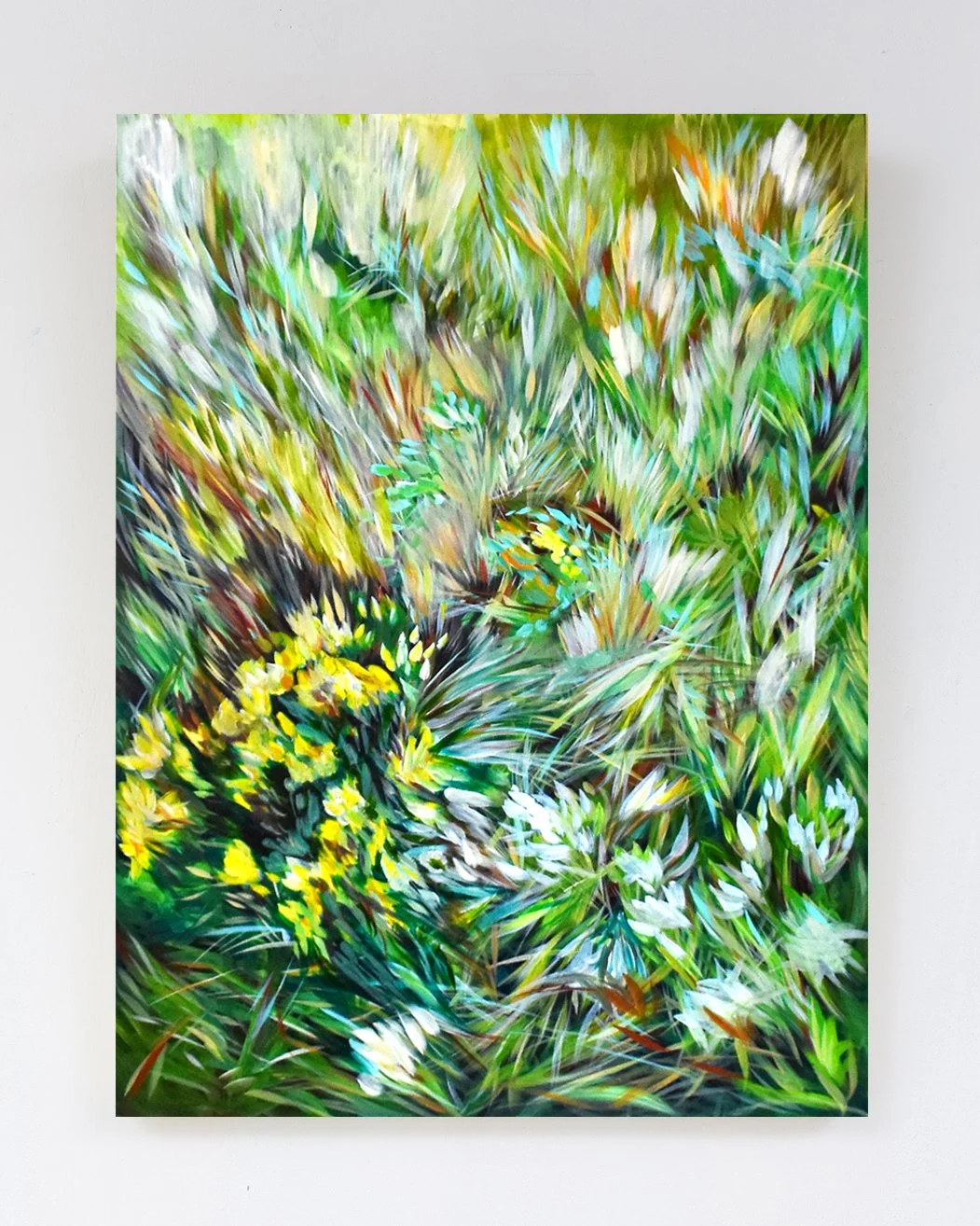 This is For Everyone, 2021, acrylic on poplar panel, 80 x 60cm