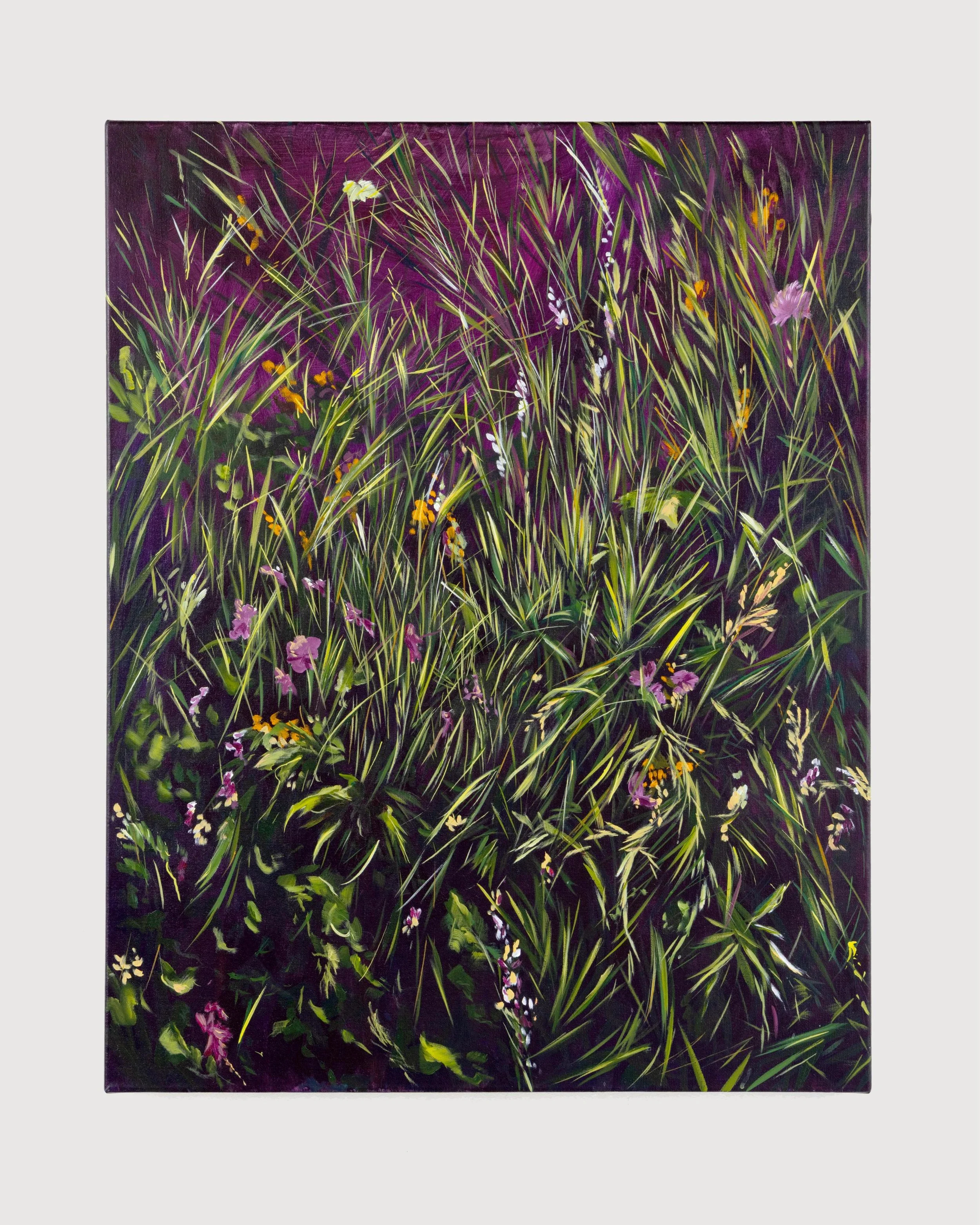 Glimmers (I Couldn't Wait to See You), 2025, acrylic on linen, 76 x 60cm