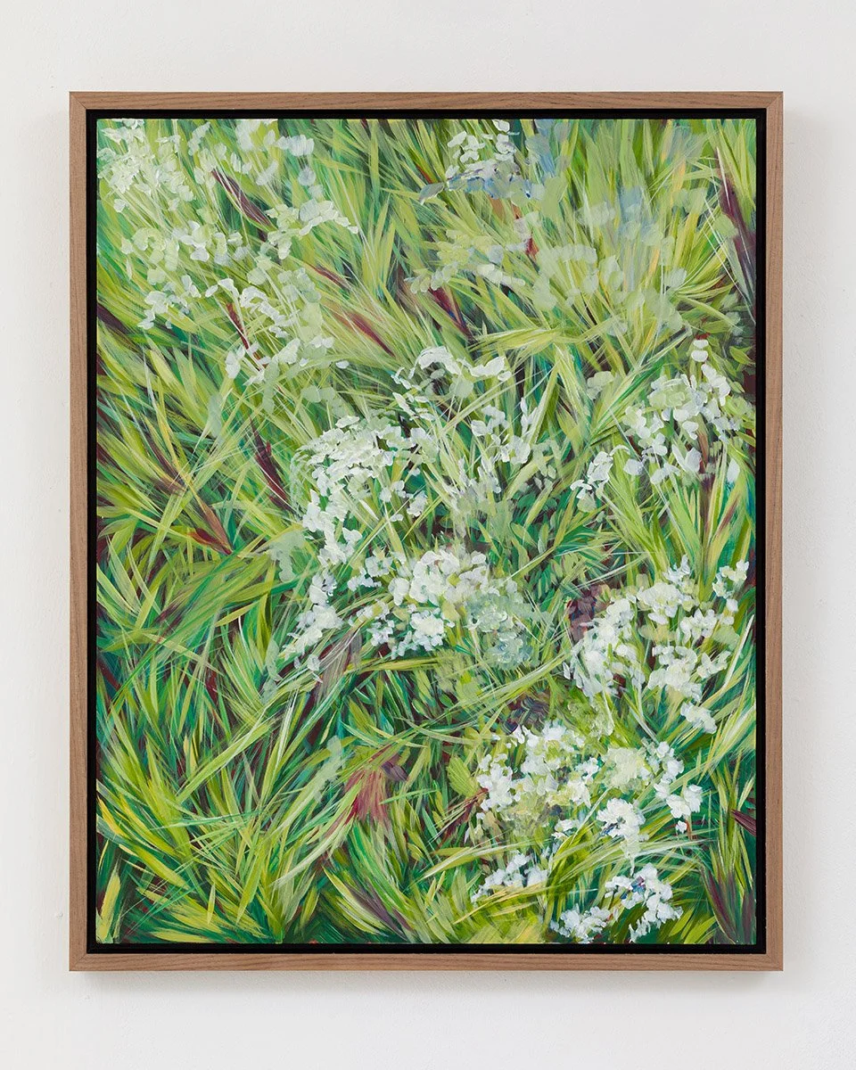 Constellations, 2023, acrylic on poplar panel, 50 x 40cm
