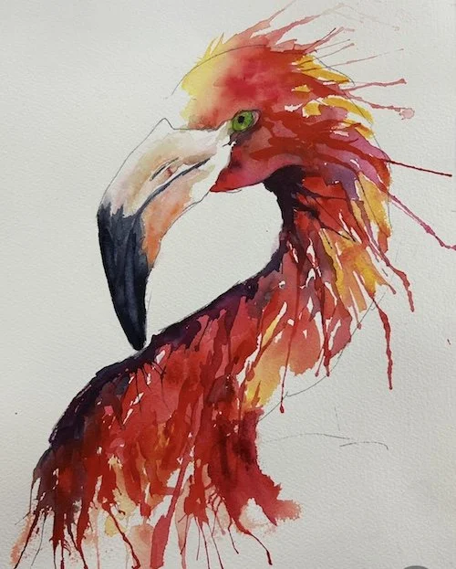 Flaming Flamingo
