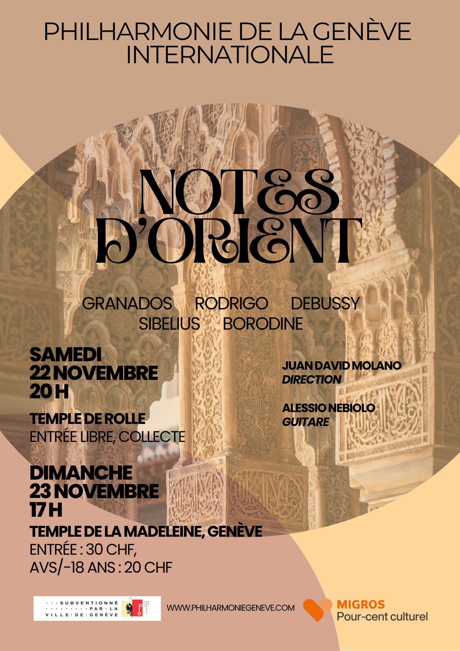 concerts 22 et 23 nov 2025