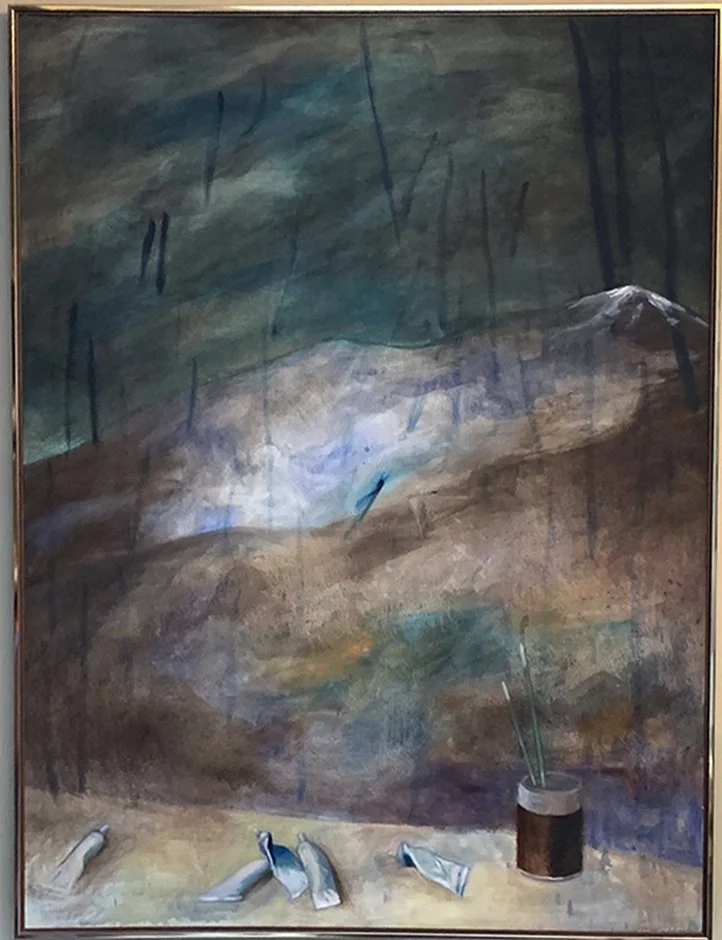 The Distance, 1981, 56” x 42”, oil on canvas, Private Collection