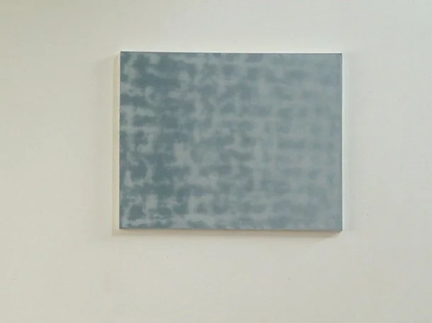 Perpectival Fade, 2000, 20” tall x 24” wide. Oil on canvas.