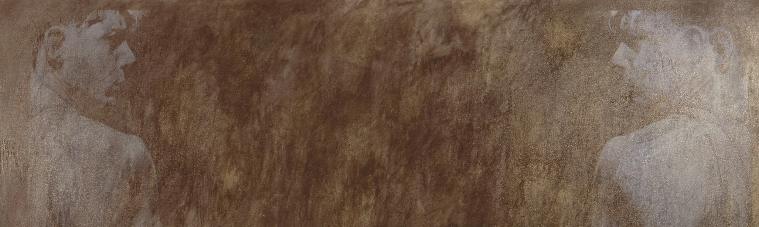 I never dream about anyone, 1985, 36” x 108”, oil on canvas. Collection of The Art Gallery of Ontario