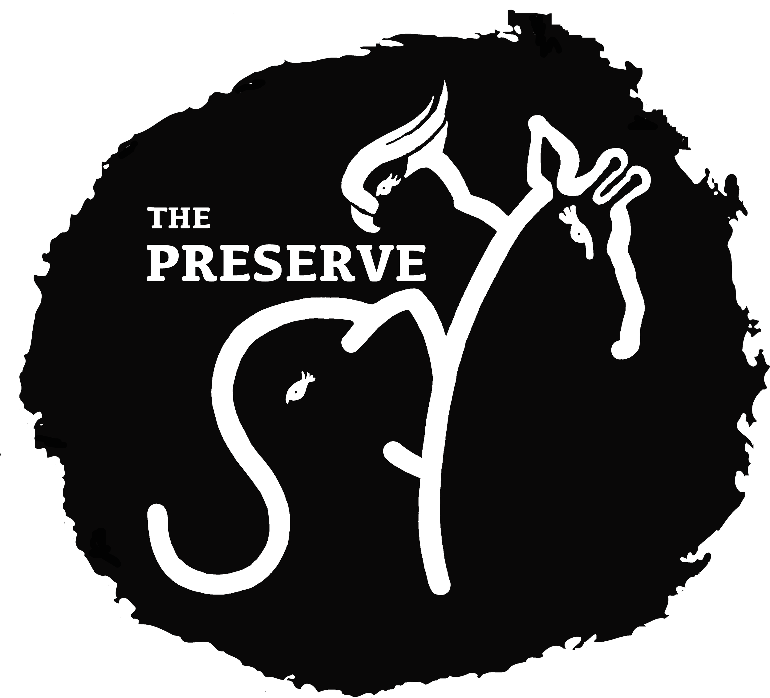 The Preserve Fredericksburg Texas animal encounter and conservation sanctuary logo