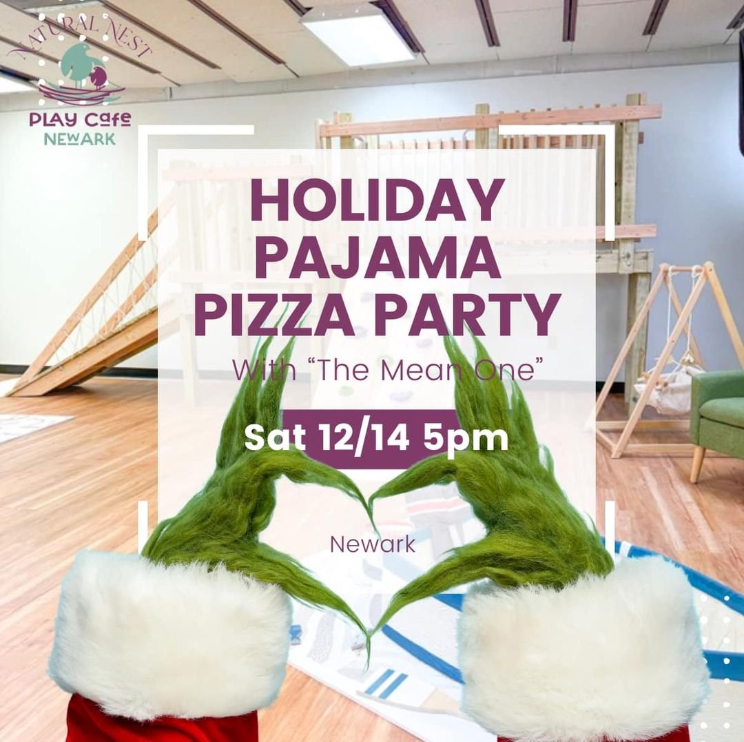 &quot;Blast this Christmas music! It's joyful and triumphant&quot;
Our holiday pizza party is coming soon! (please note the time changed to 5:30pm) See you on the 14th!