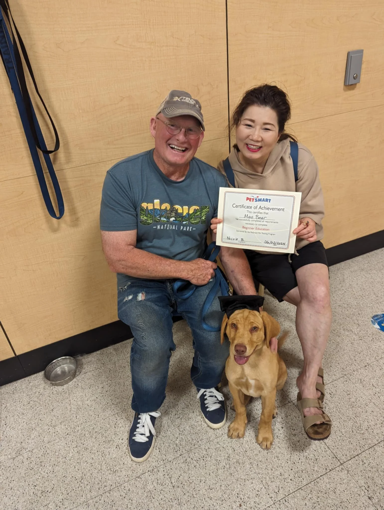 Mao Bear's graduation photo.jfif