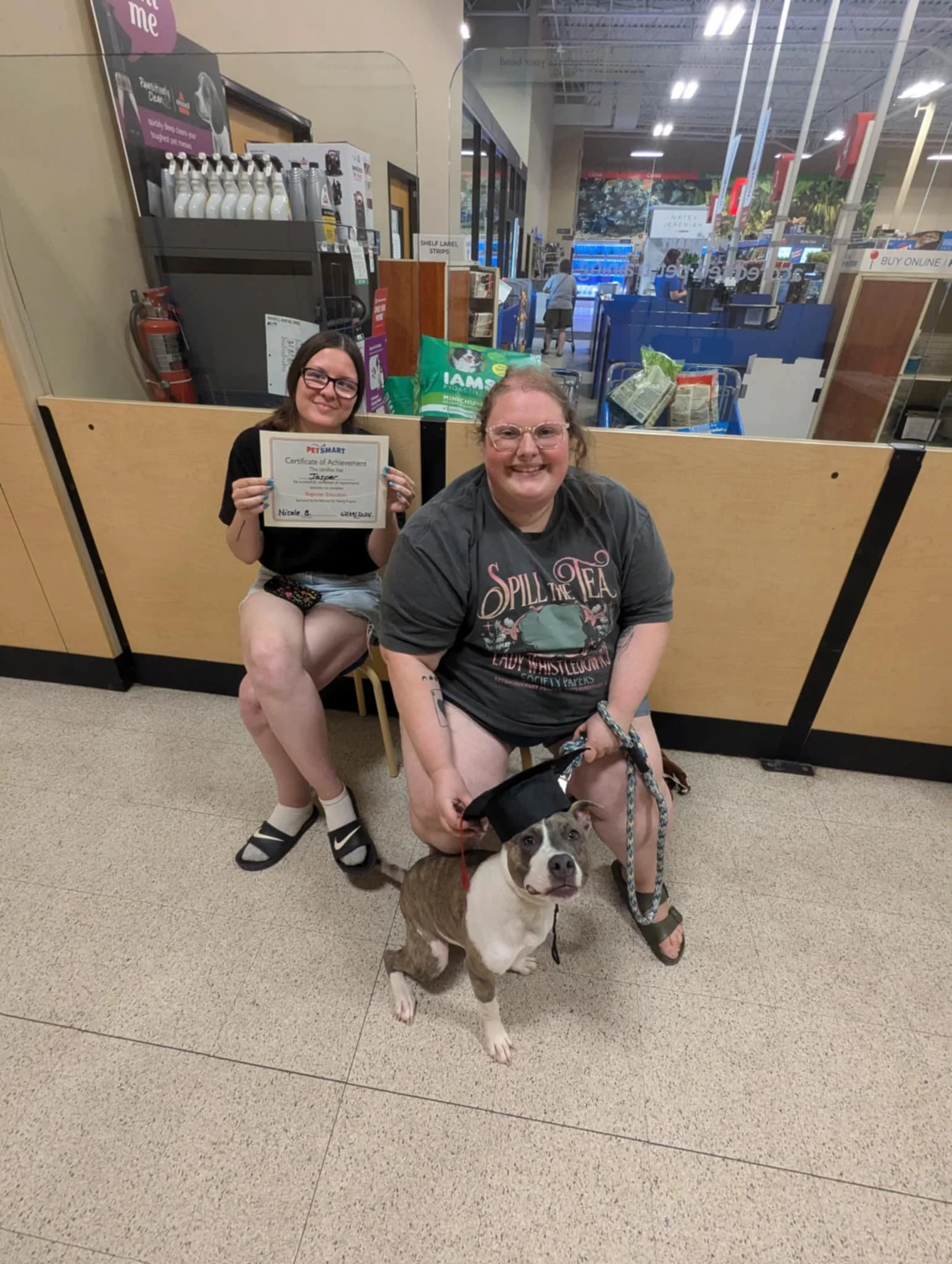 Jasper's puppy graduation photo.jfif