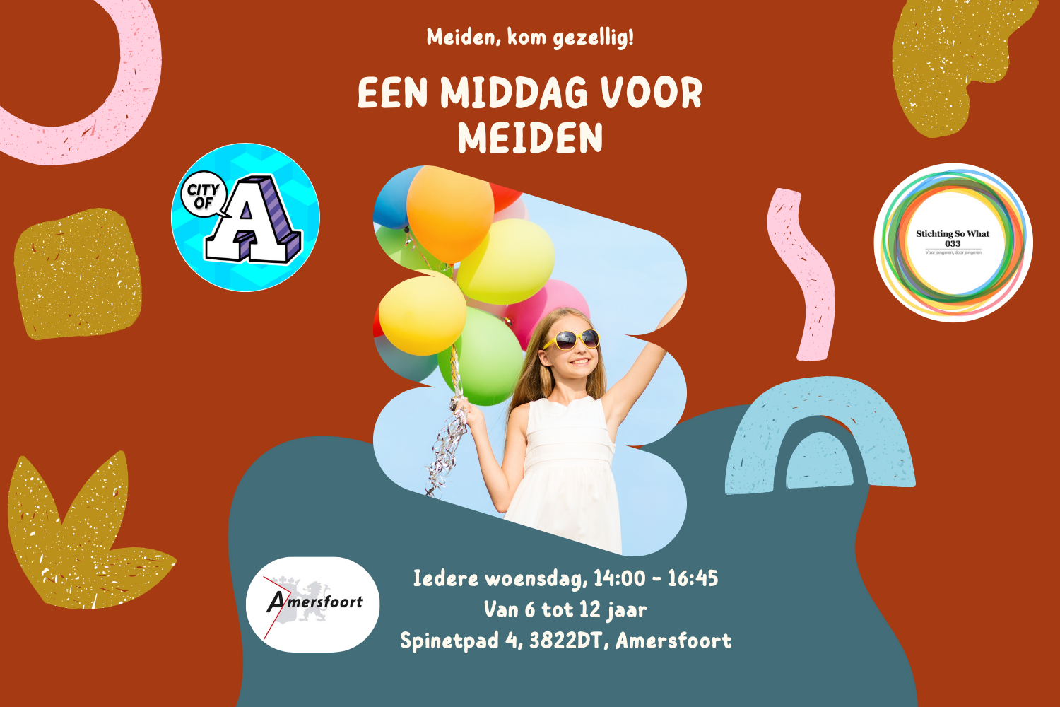 💖 Girls Only – (6 t/m 12 jaar)! 💖