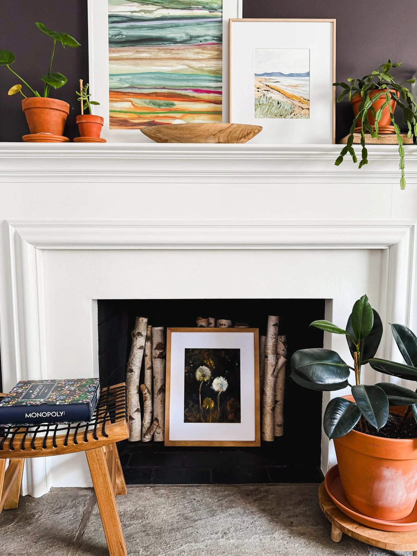 Art in unexpected places.

I have a rule - usually. I don&rsquo;t purchase a new art piece unless I know where it&rsquo;s going to live before it enters the home. Recently I discovered Clare Elsaesser&rsquo;s art and immediately fell in love with thi