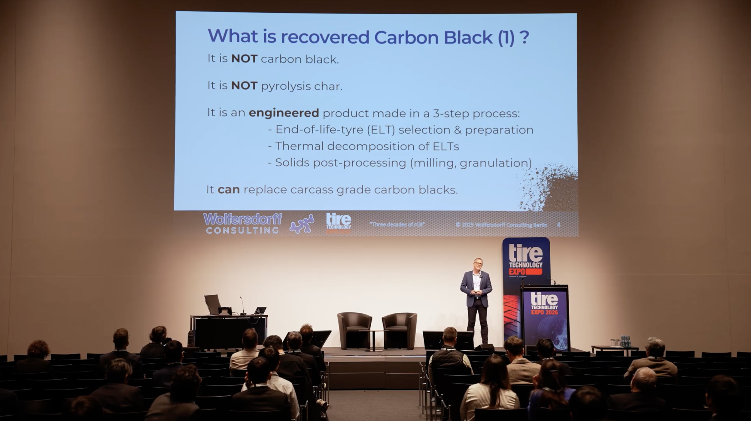 Martin von Wolfersdorff at tire technology expo 2026