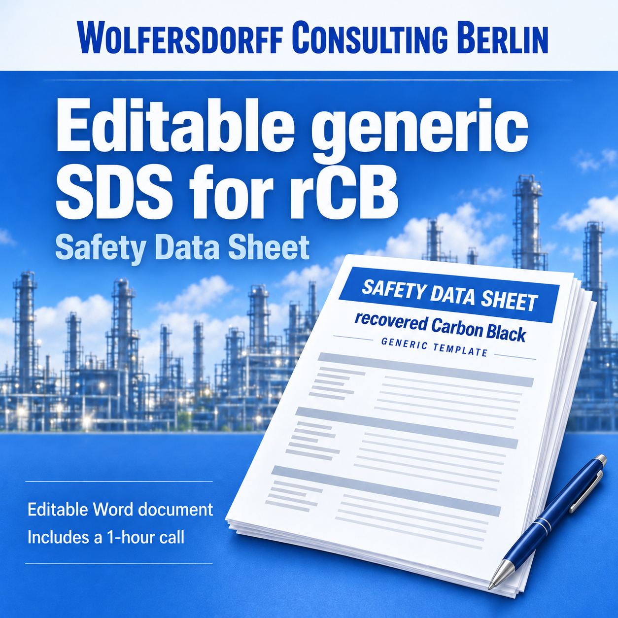 Editable generic SDS for rCB