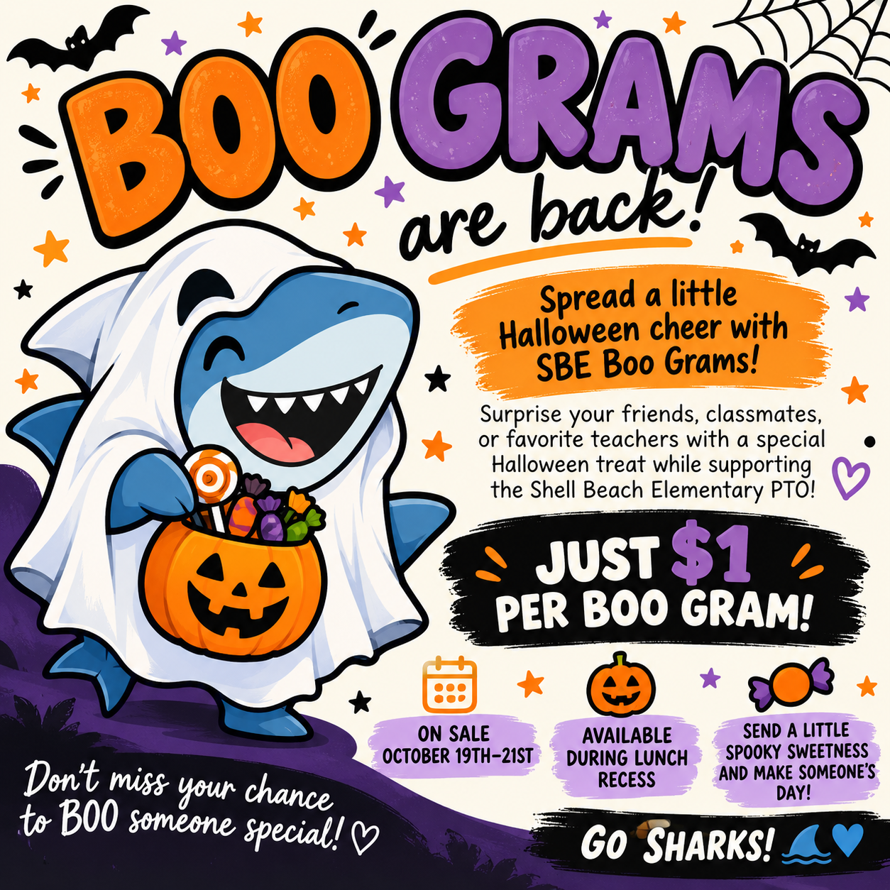 Boo Grams on Sale