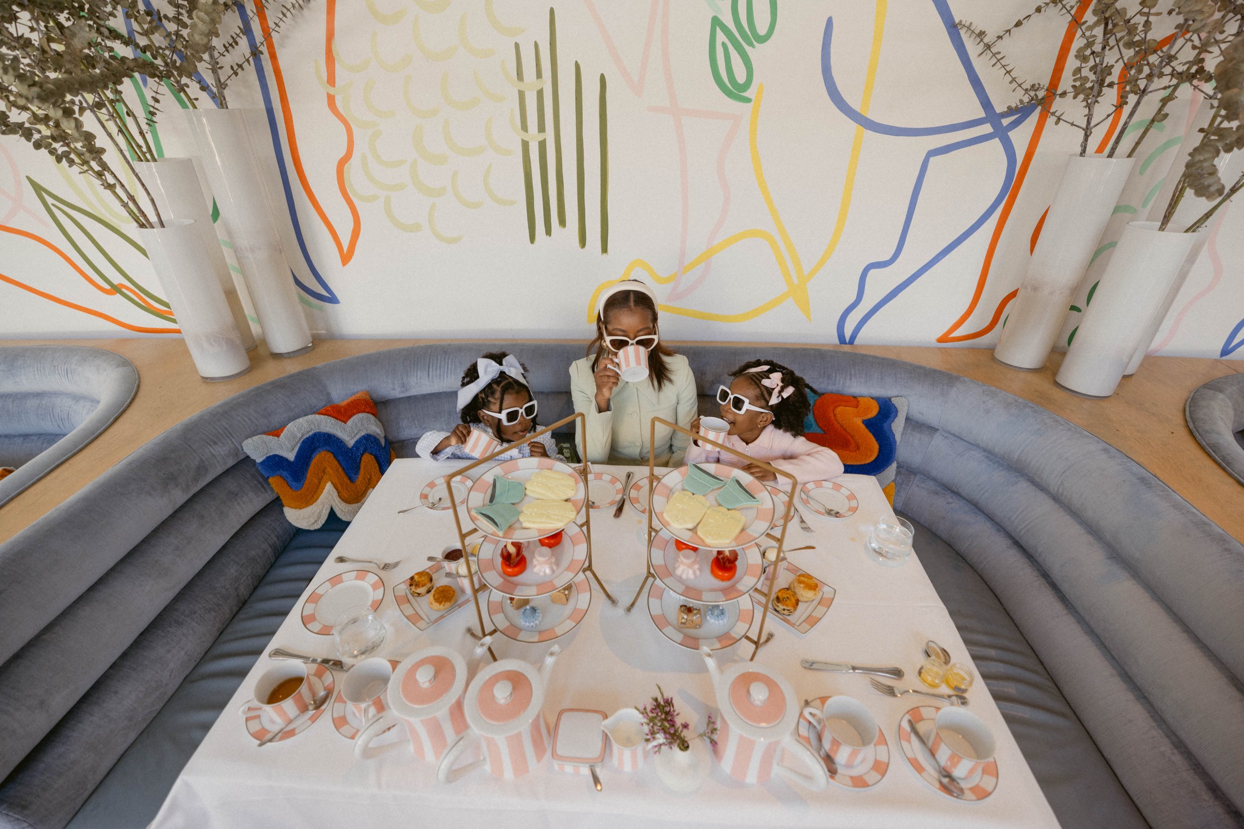 A Red Carpet Themed Afternoon Tea in Beverly Hills