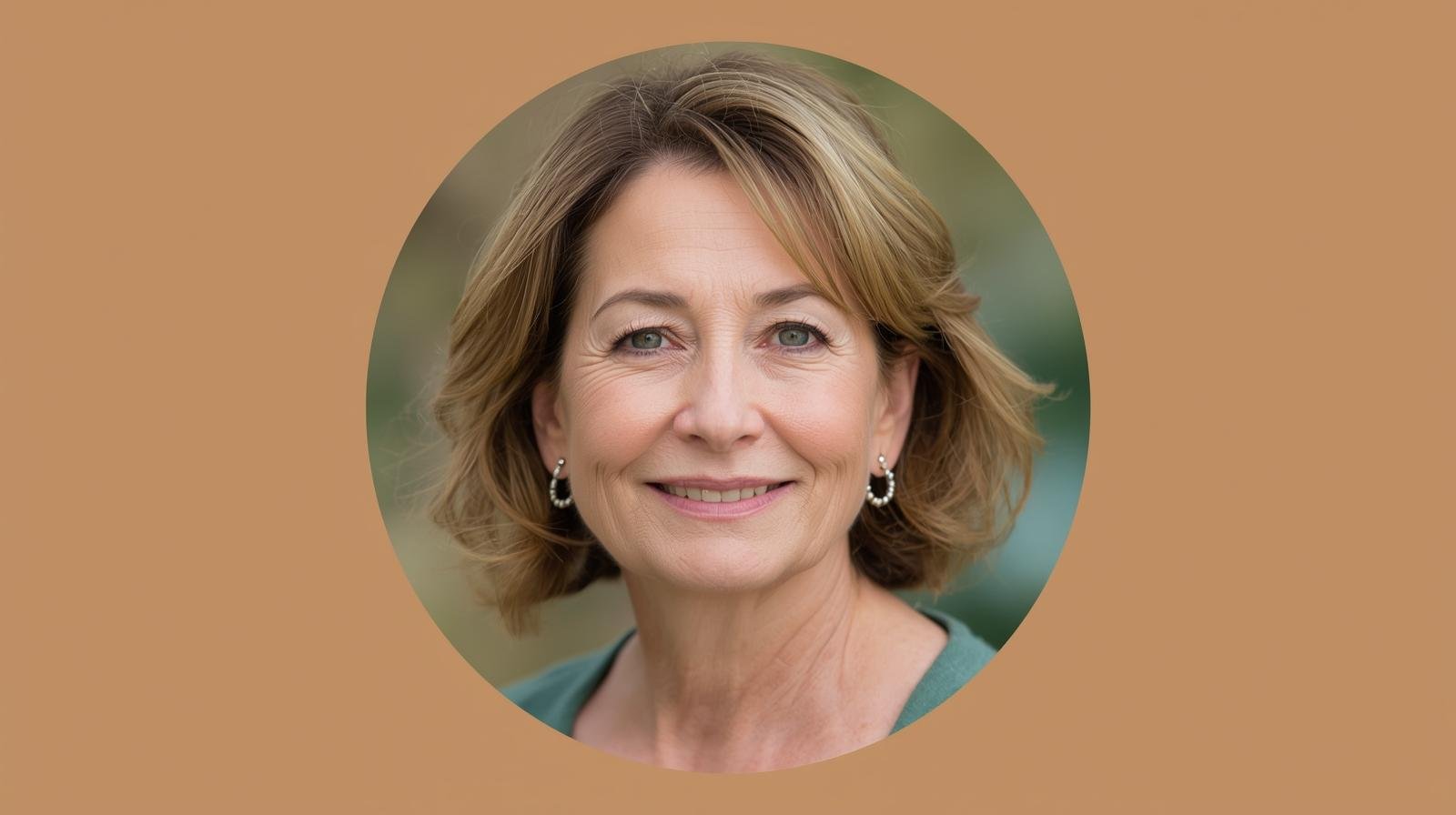 Smiling homeowner sharing positive HVAC service experience in Anaheim