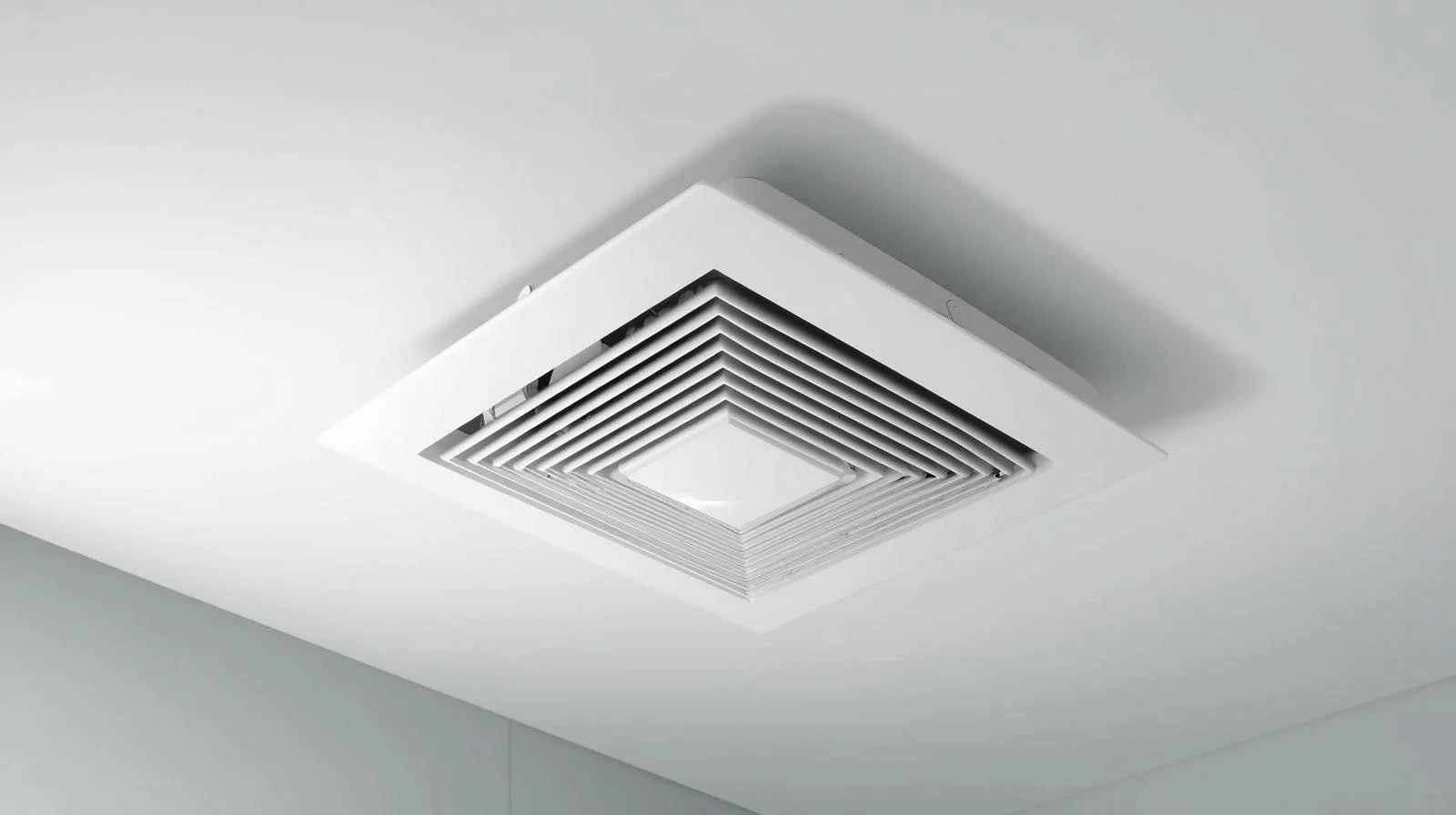 Bathroom exhaust fan requiring proper usage timing for HVAC energy efficiency