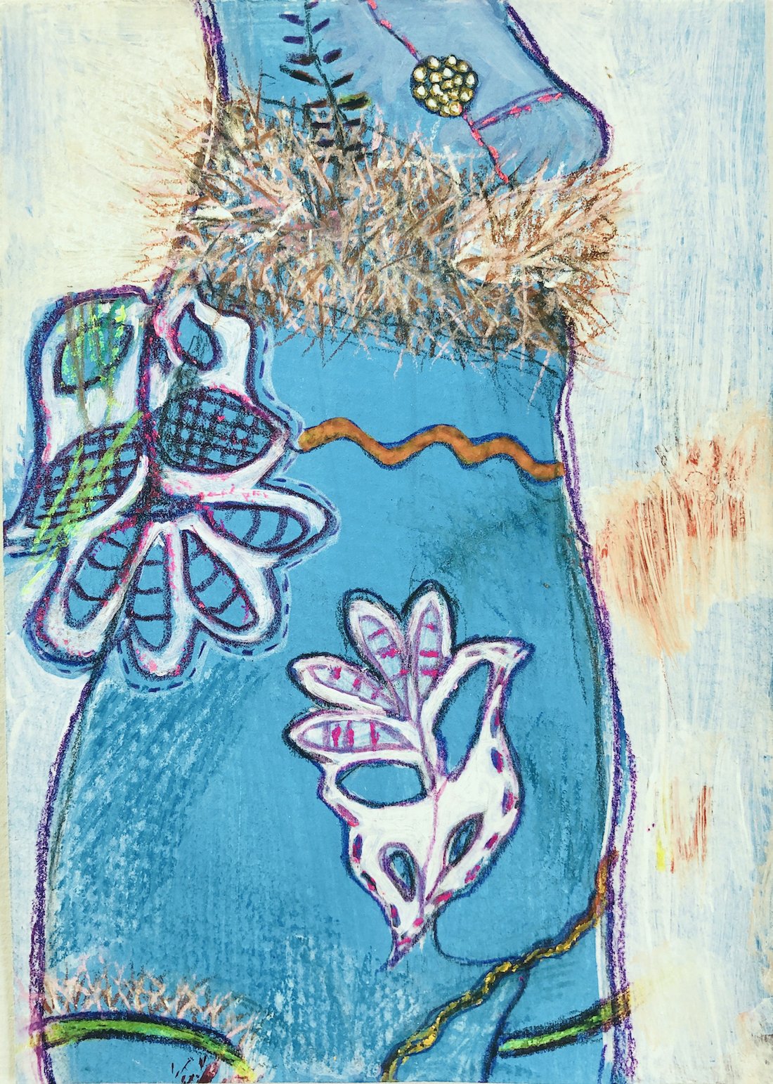 Renate_Maas_La femme cheval à la peau bleue.jpeg