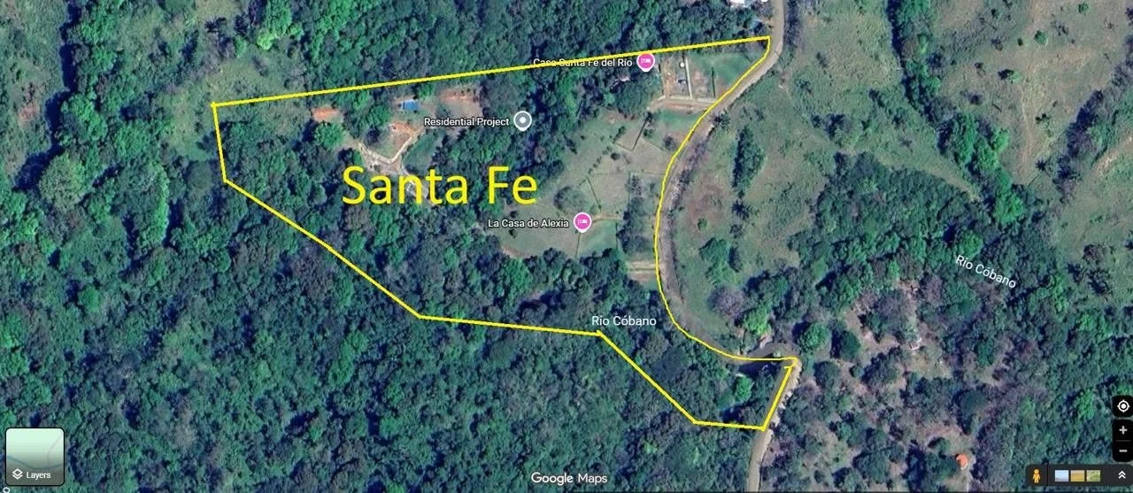 Ready to build Land in Cobano Santa Fe Map.jpg