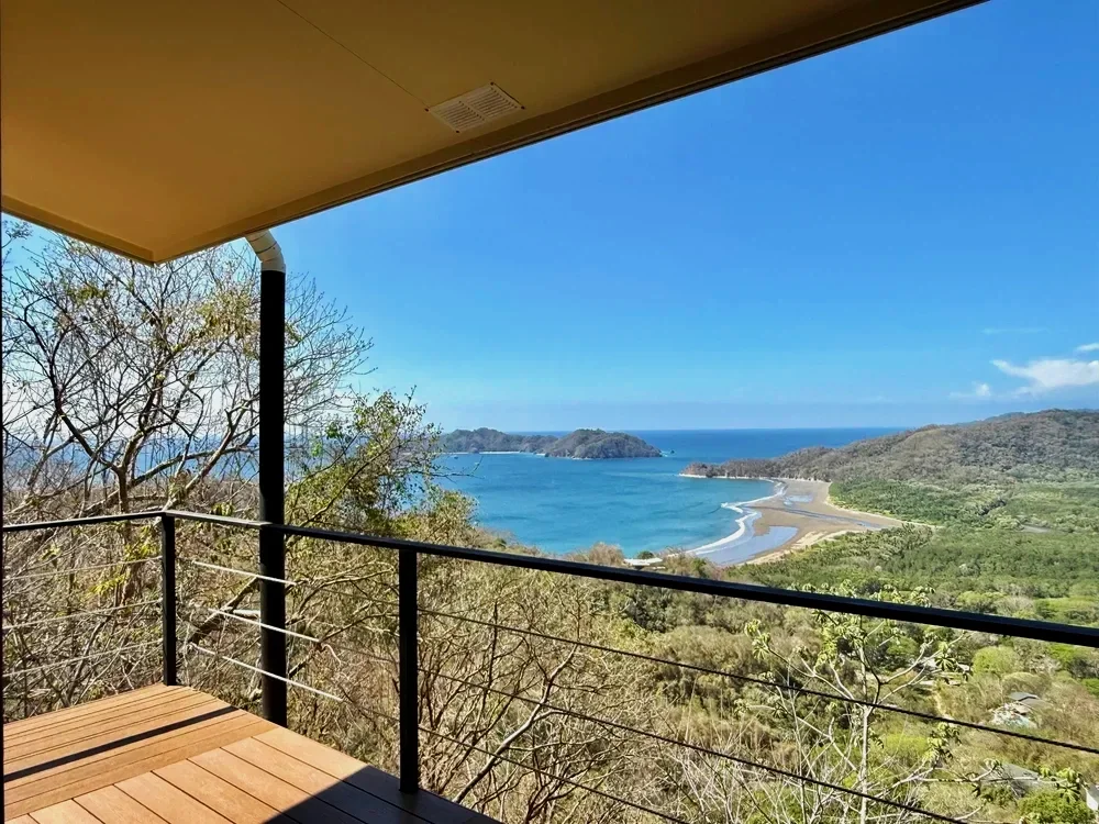 Casa Pura Vista ocean view home for sale near Paquera Costa Rica overlooking the Playa Organos