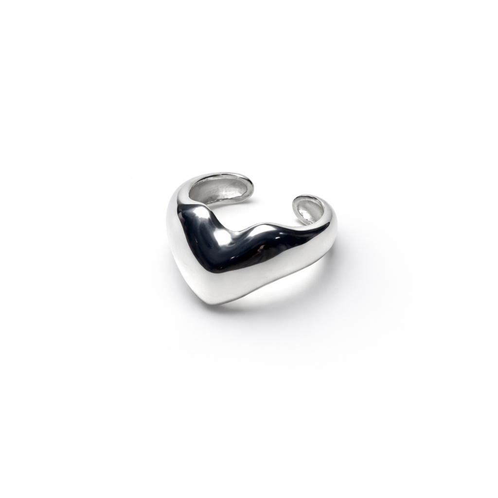 Heart Earcuff - Moka Cloud Capsule Collection