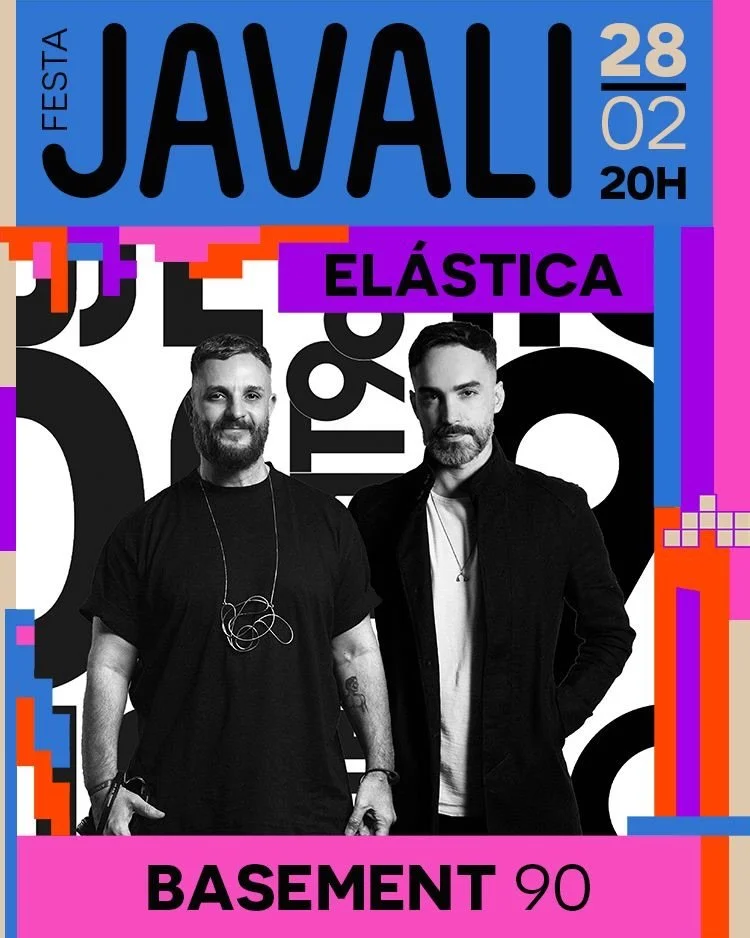 BASEMENT90 estreia na @festajavali com o melhor dos anos 90. House, dance, pianinhos ic&ocirc;nicos, hits eternos e synths marcantes. ⚡️⚡️Um mashup preciso entre o cl&aacute;ssico e o atual.⚡️⚡️  N&atilde;o &eacute; sobre nostalgia, &eacute; curadori
