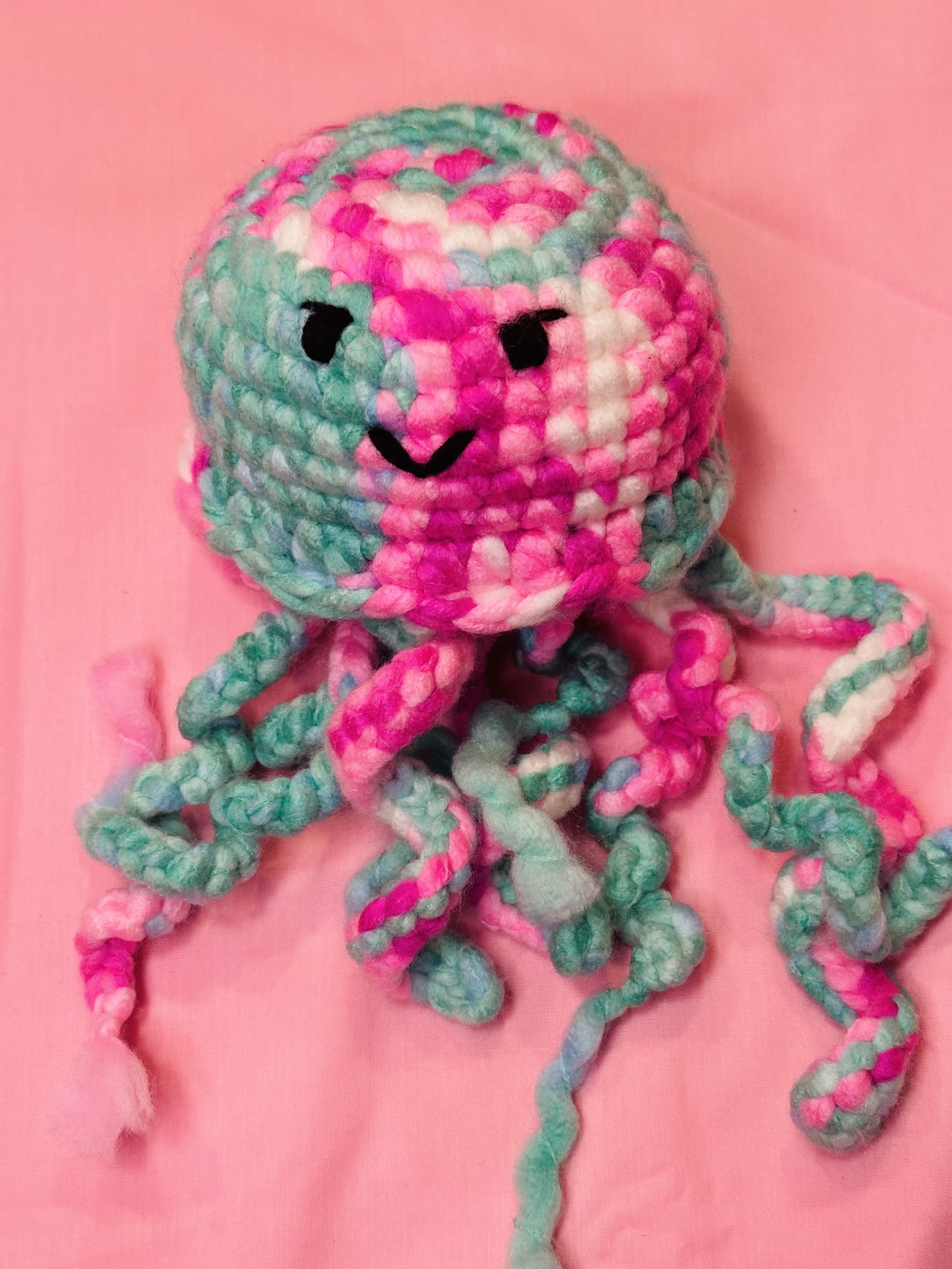 Crochet Coral Squid