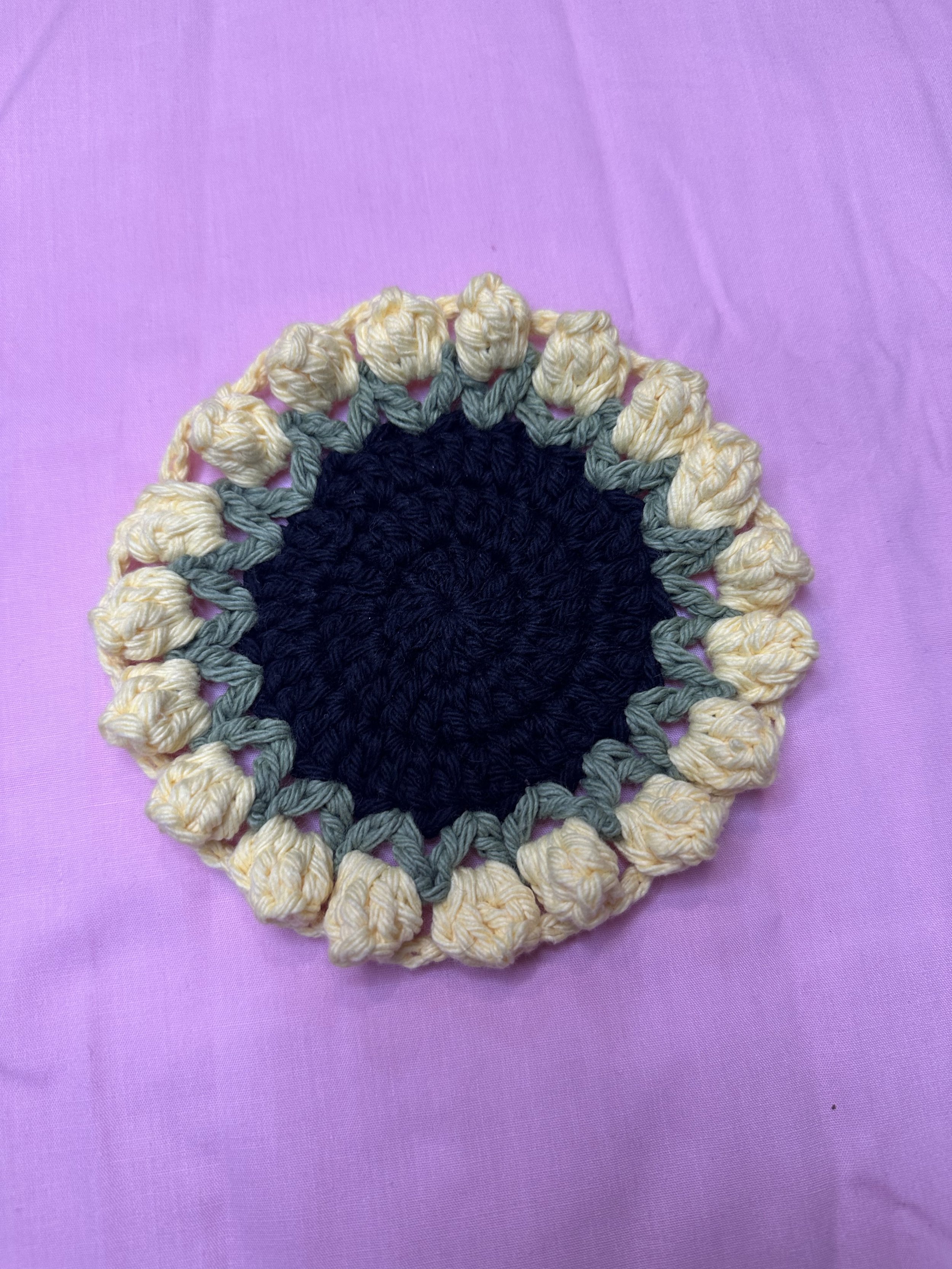 Sunflower Coaster