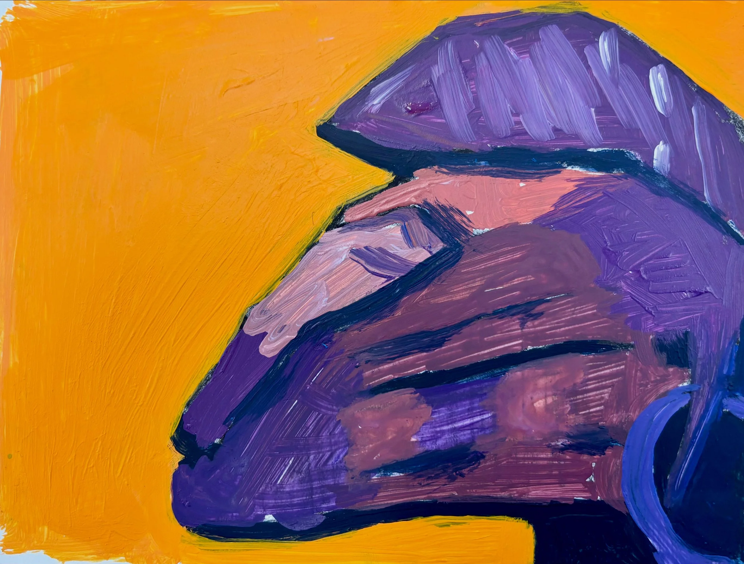 Something's Going On — Acrylic Painting