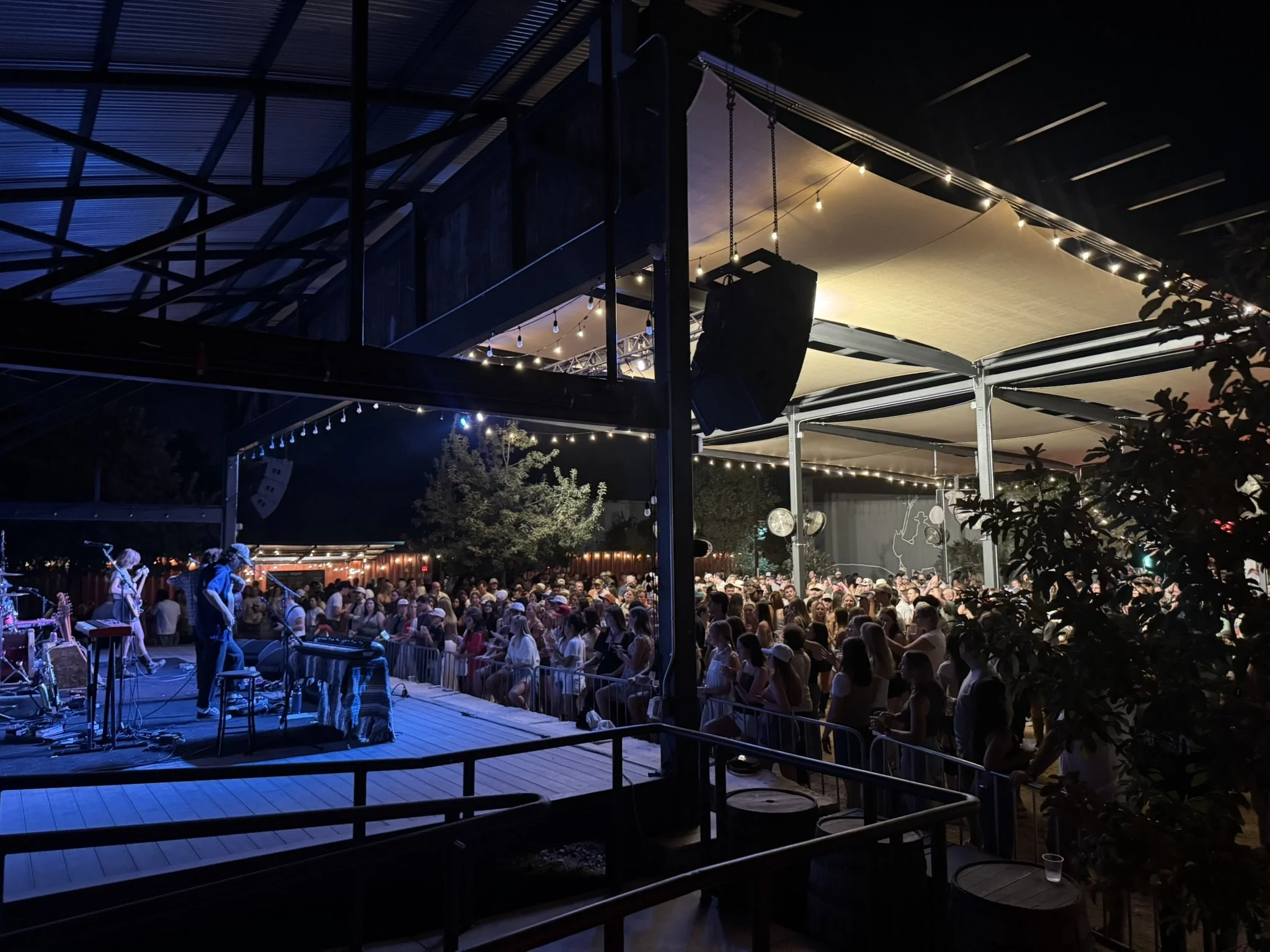 Concert medical standby provided for a large spring event with live music and crowd attendance in Austin, Texas