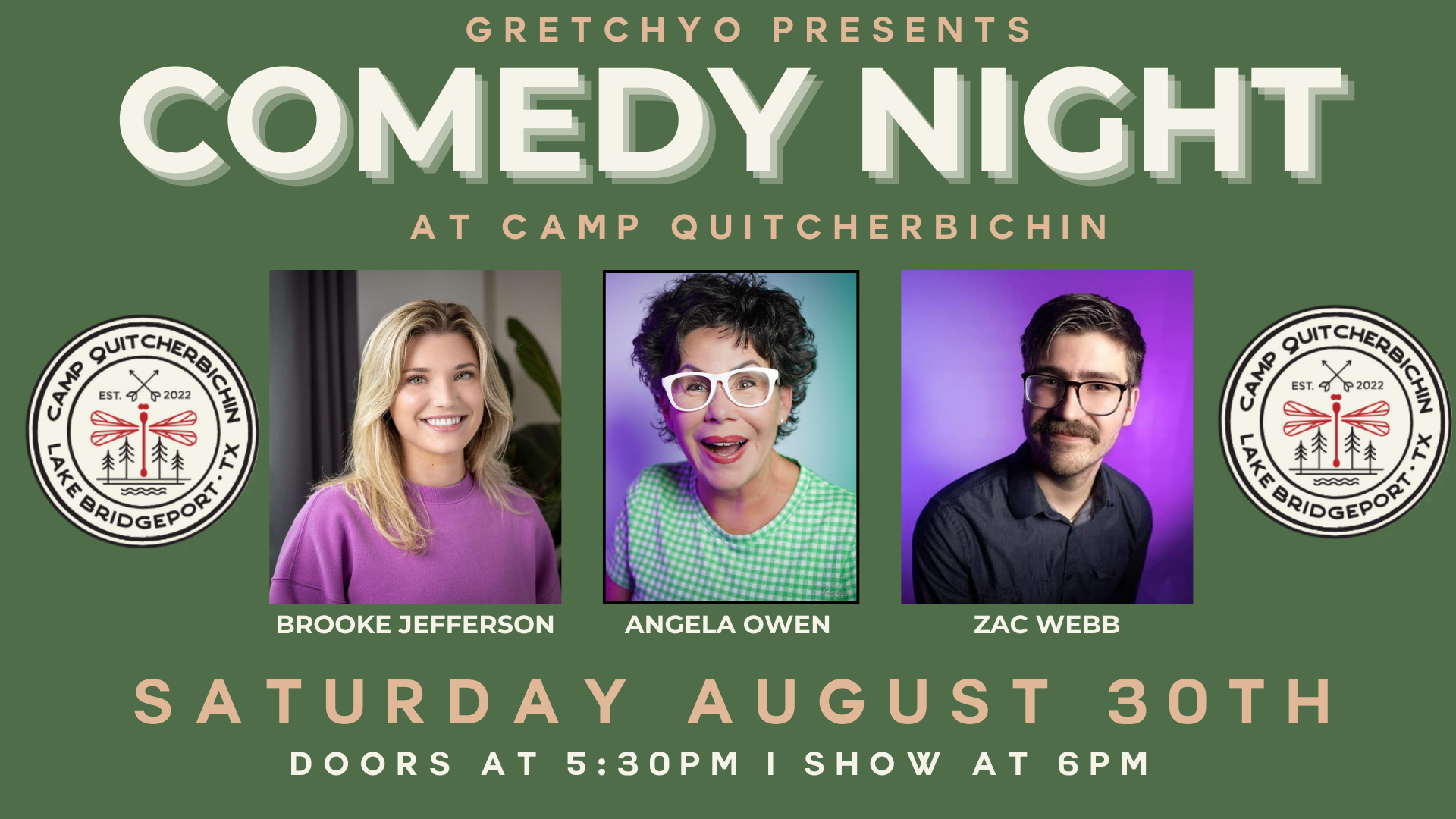 Comedy Night at Camp QYB