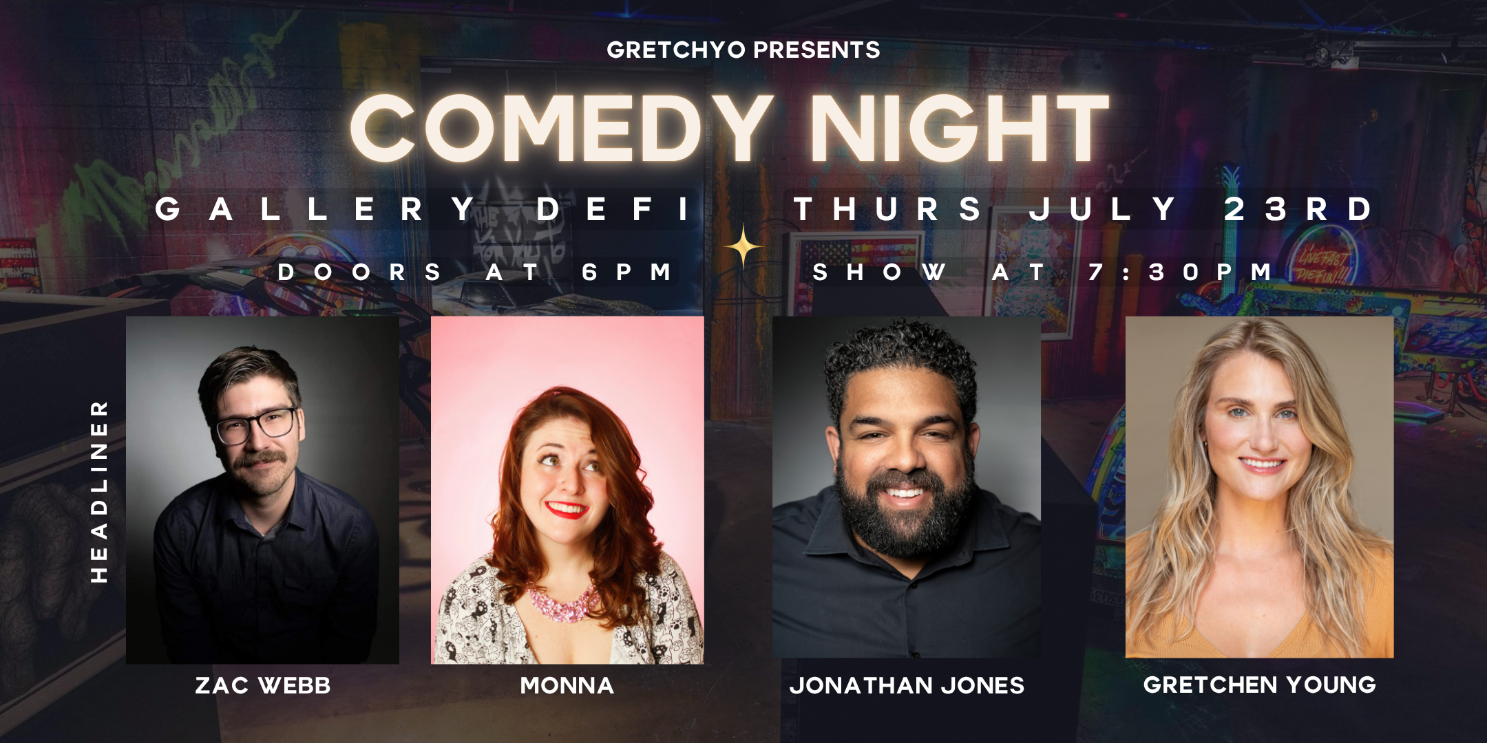 Comedy Night at Gallery Defi