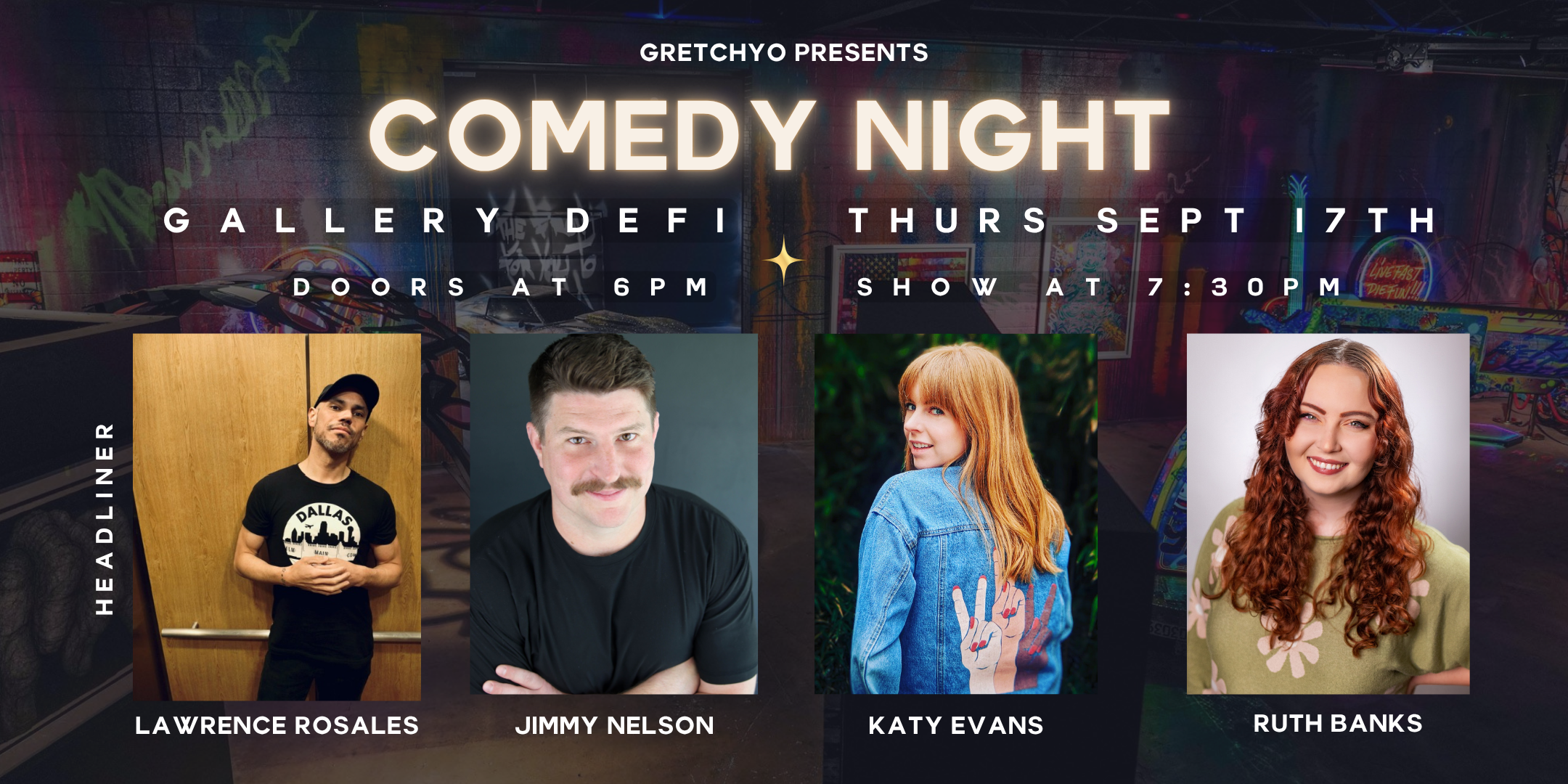 Comedy Night at Gallery Defi