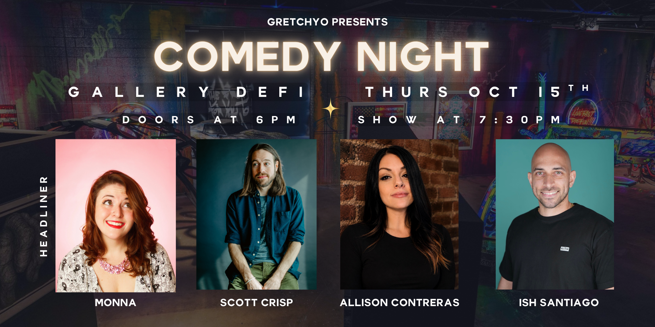 Comedy Night at Gallery Defi