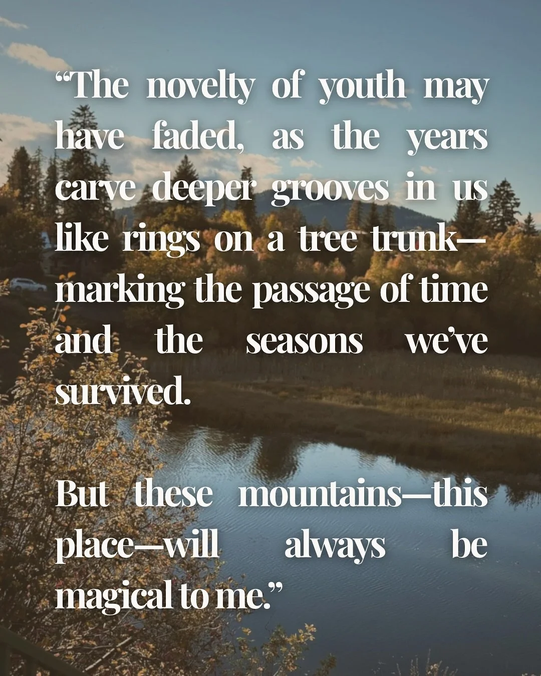 I spent a weekend in Montana with friends&mdash;old and new&mdash;revisiting places that shaped who I was 12 years ago.

A story about friendship, change, and the quiet kind of magic that lingers long after you leave. New on the blog &rarr; Montana W