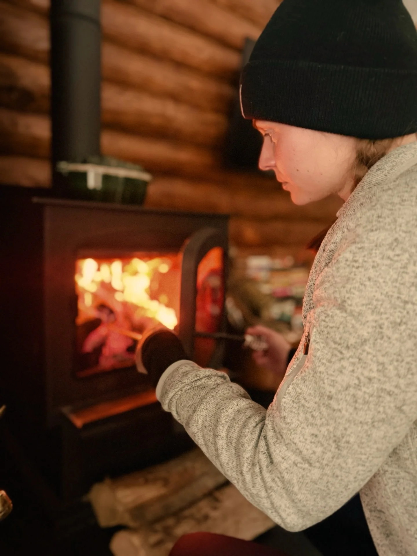 One of the things I was most nervous about&mdash;but had tried to prep for via YouTube tutorials just in case&mdash;was operating the wood-burning stove. What I wasn&rsquo;t ready for? Nighttime, when the anxiety of being completely alone in the wood