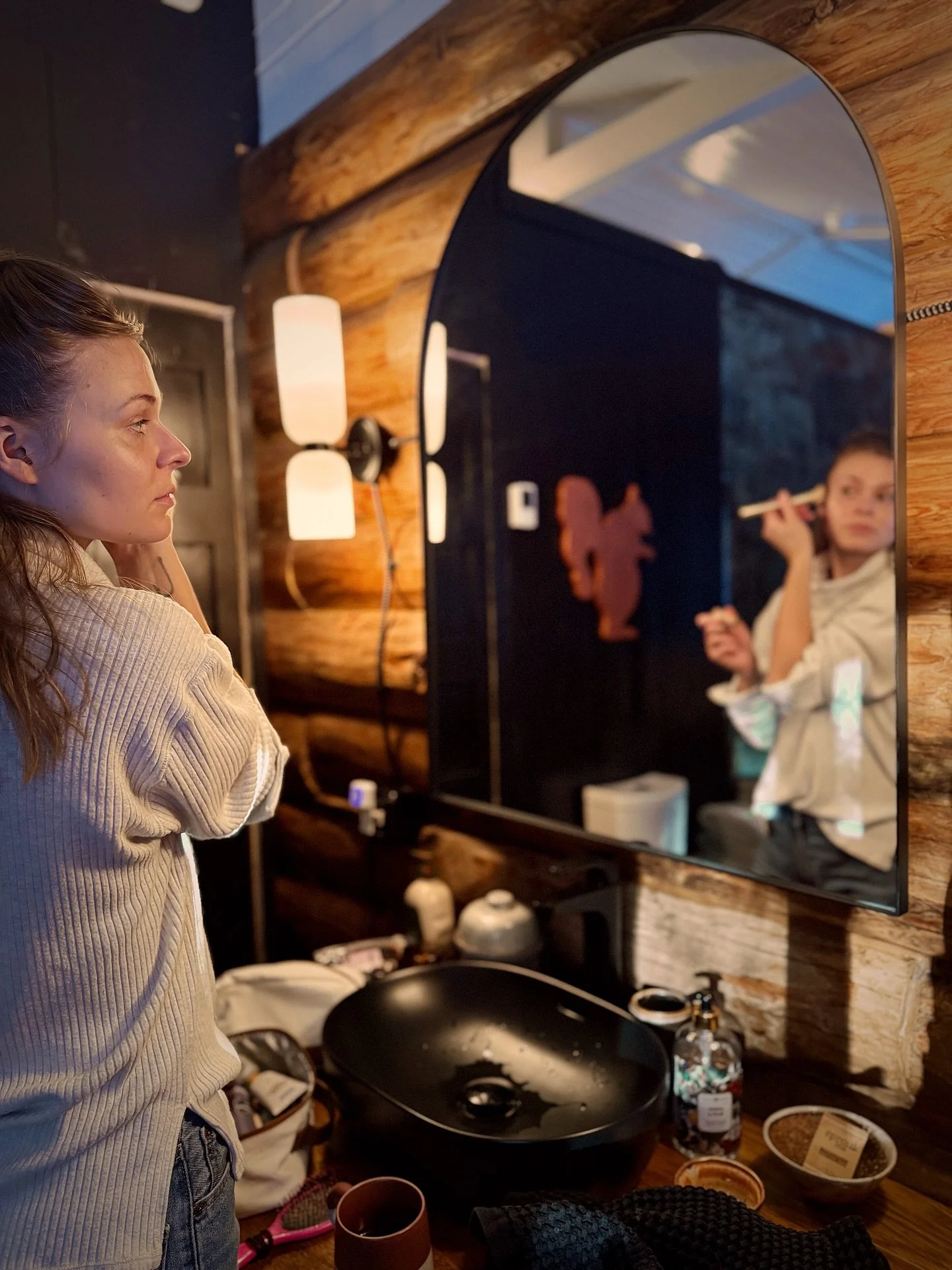 Do you ever just&hellip; take yourself to a nice dinner?

I did. And almost immediately regretted it. 

It was difficult for me to feel settled, and I realized how much people can be like armor.

As a shy kid, I hid behind my older siblings.
Later, b