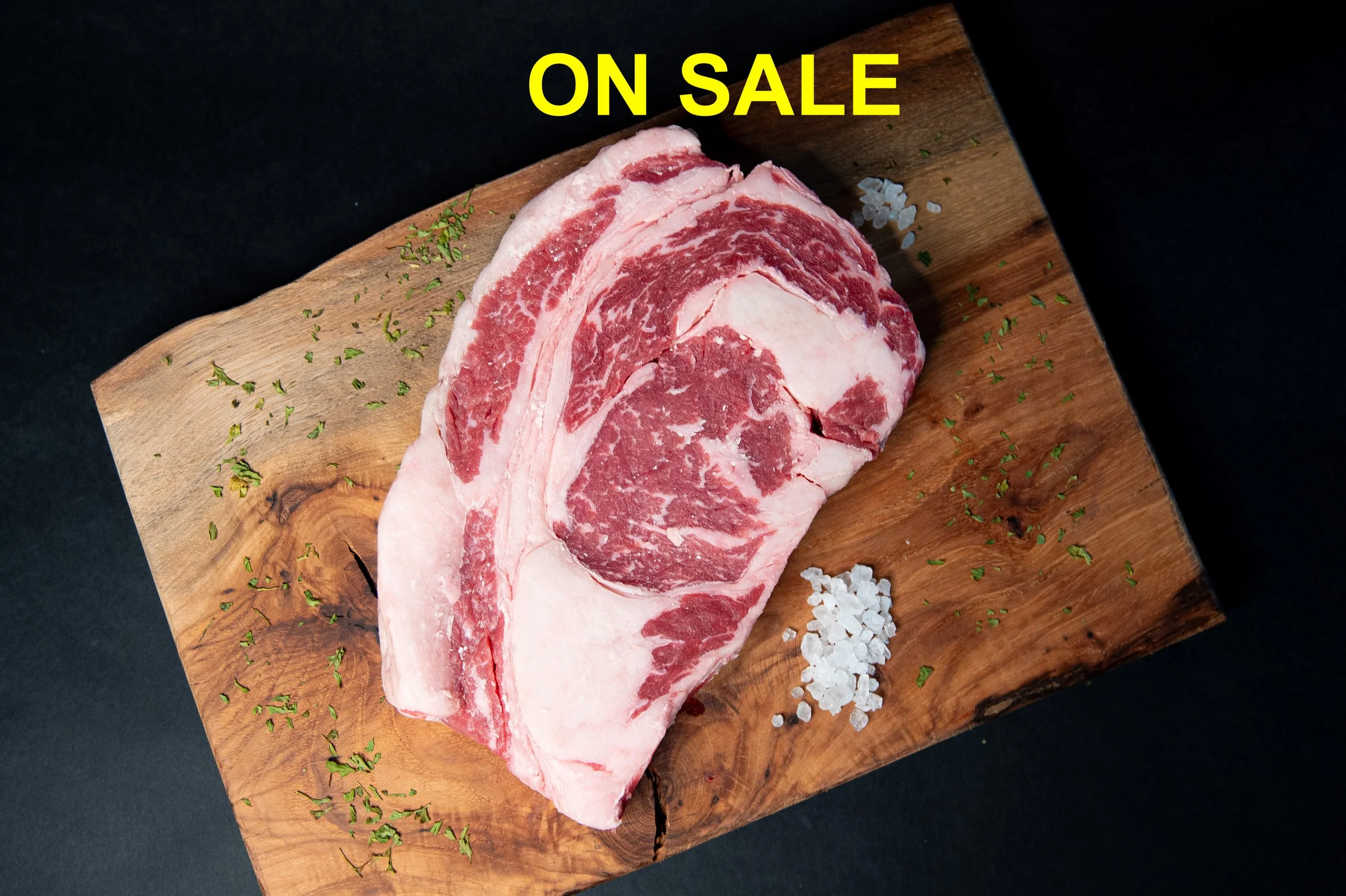 RIBEYE - WITH FAT CAP