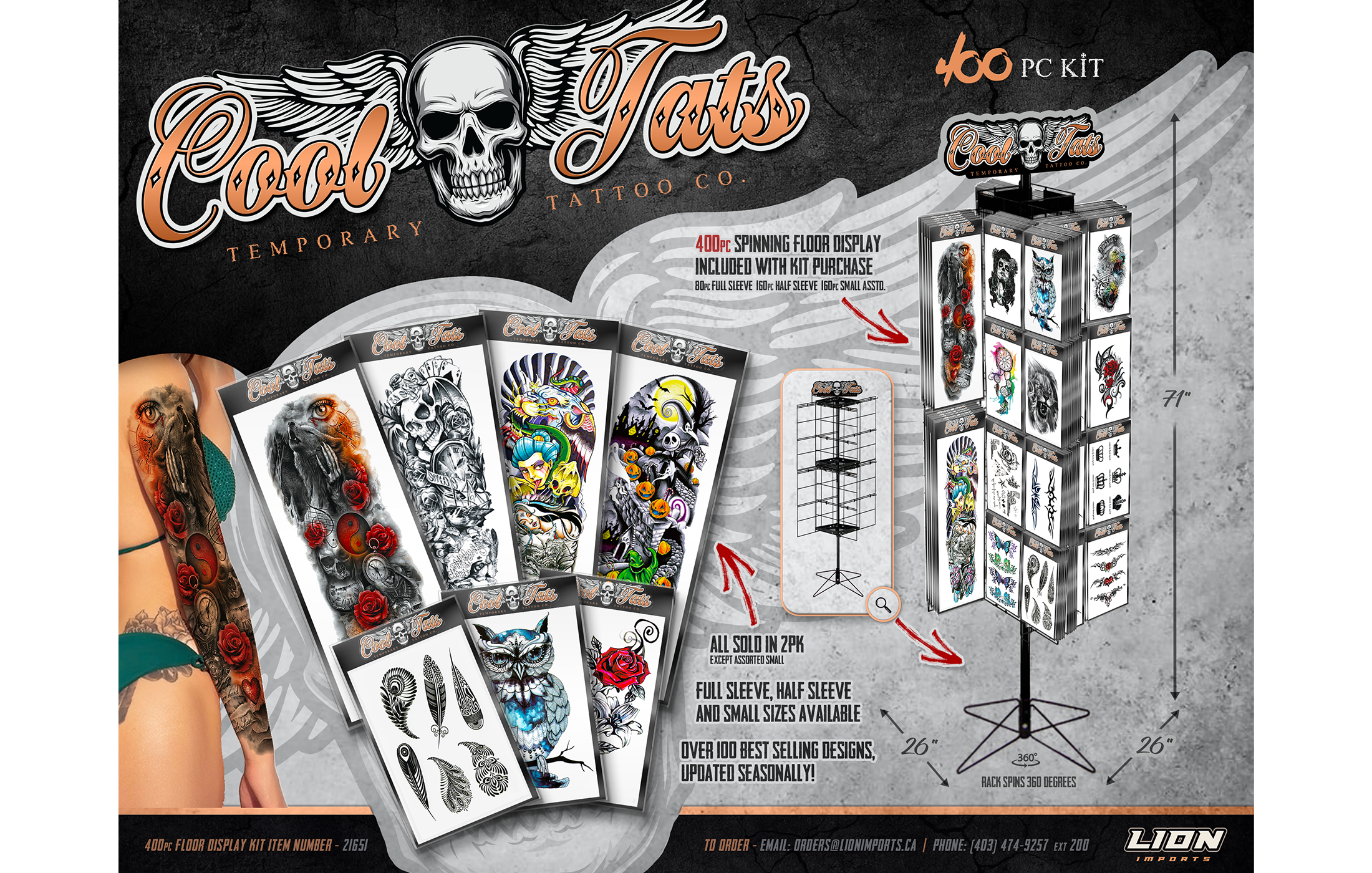 Cool Tats - Floor Display v1 Flyer