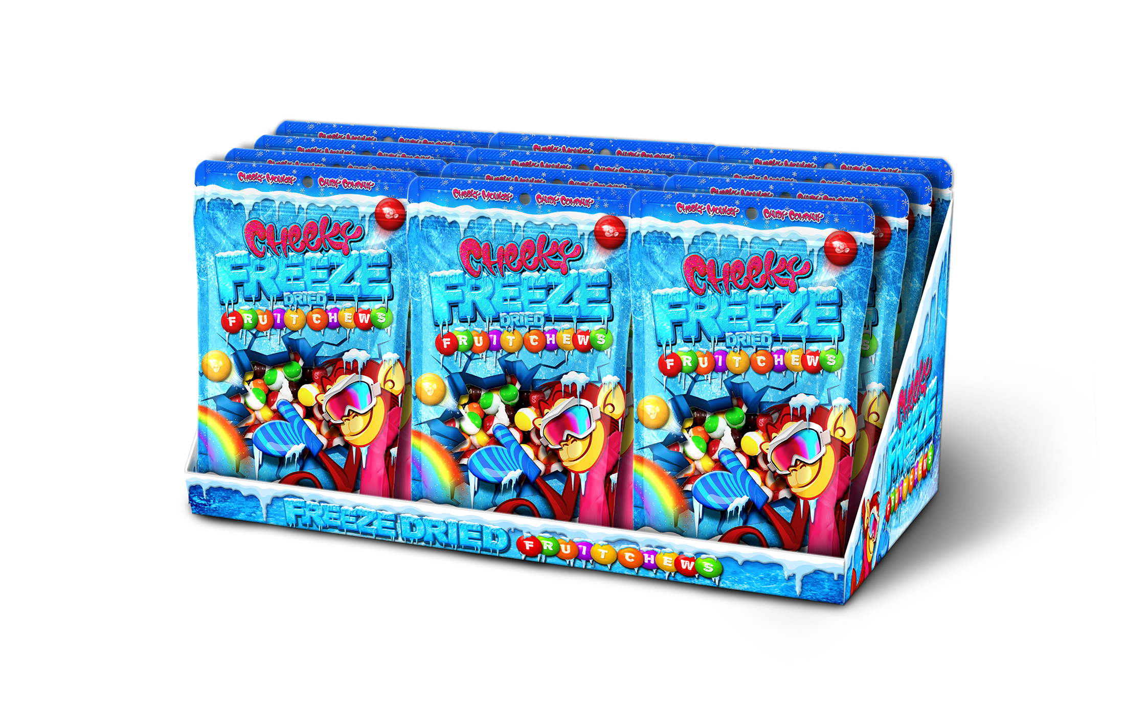 Cheeky Freeze Fruit Chews - Product Box