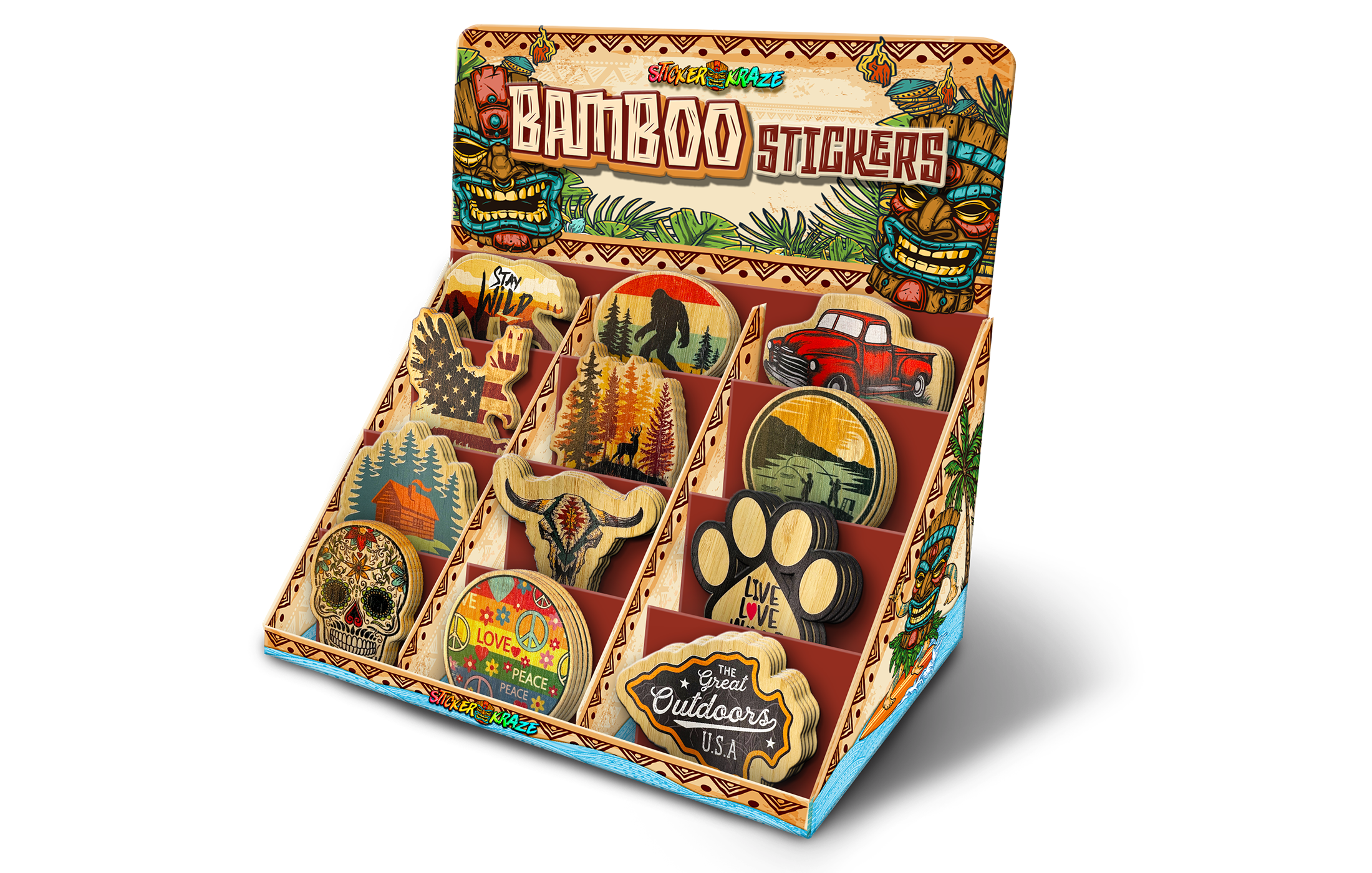 STICKER KRAZE - BAMBOO