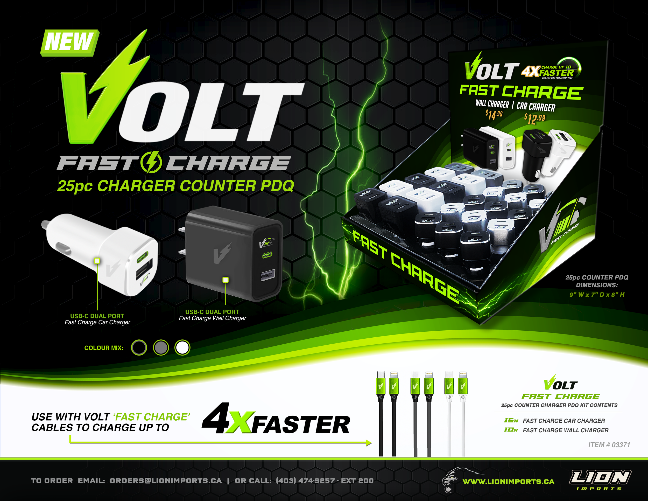 Volt Fast Charge 25pc CHARGER pdq Flyer 2022.png