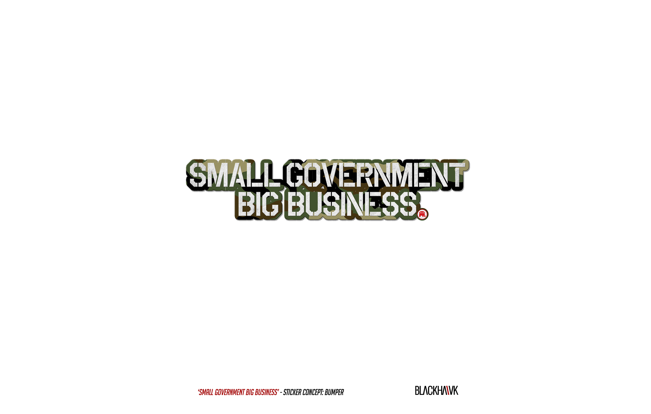 Republican - Bumper Sticker (various)