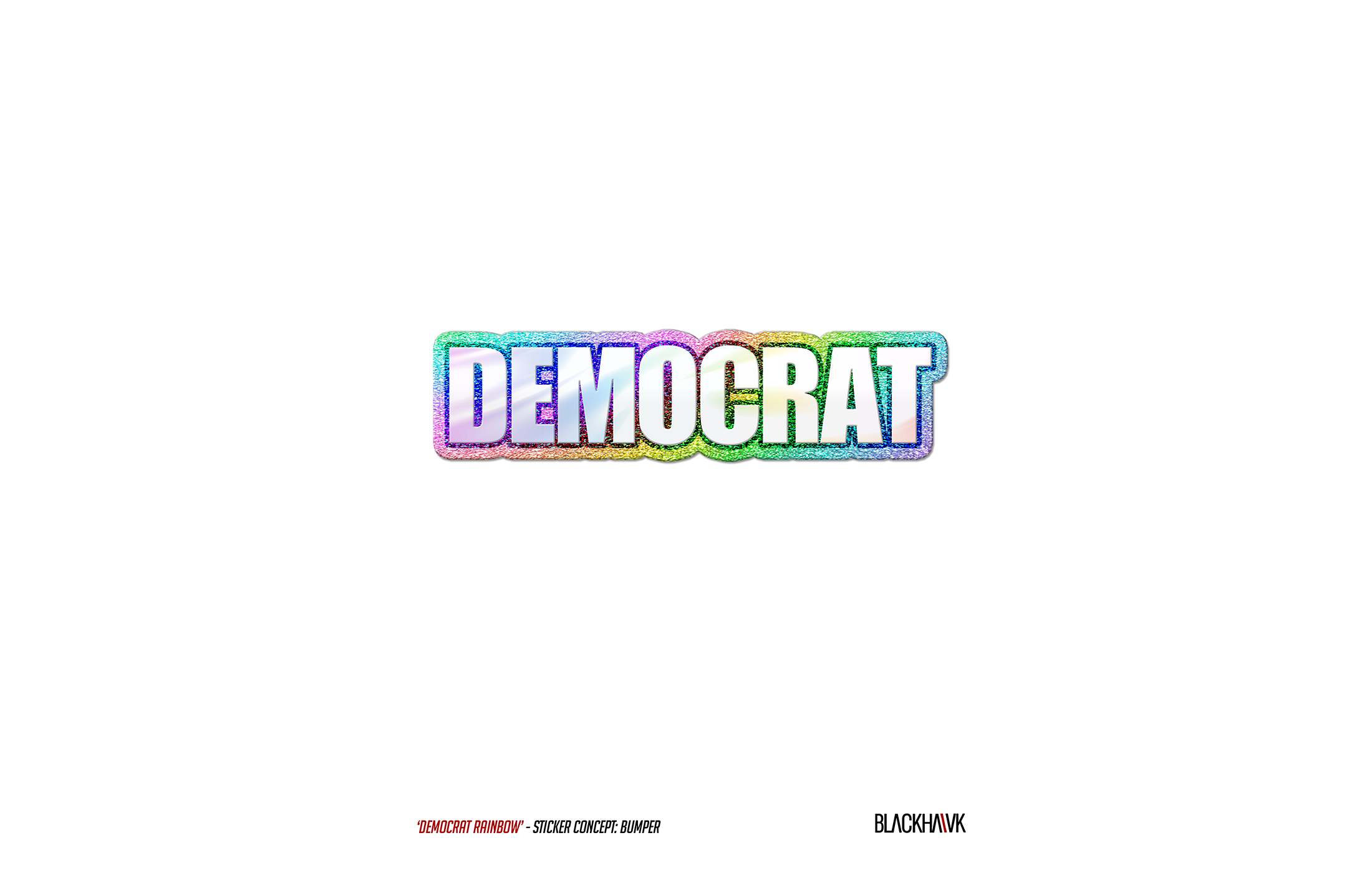Democrat - Bumper Sticker (various)