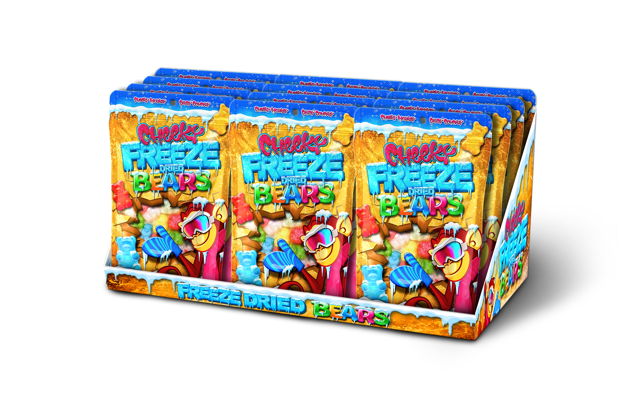 Cheeky Freeze Bears - Product Box