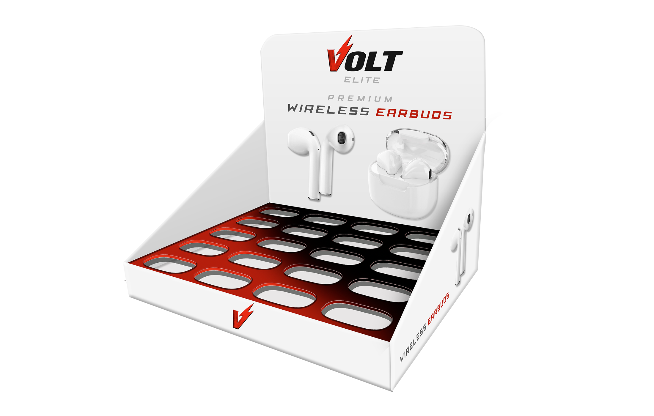 Volt Elite - Earbuds PDQ (empty)