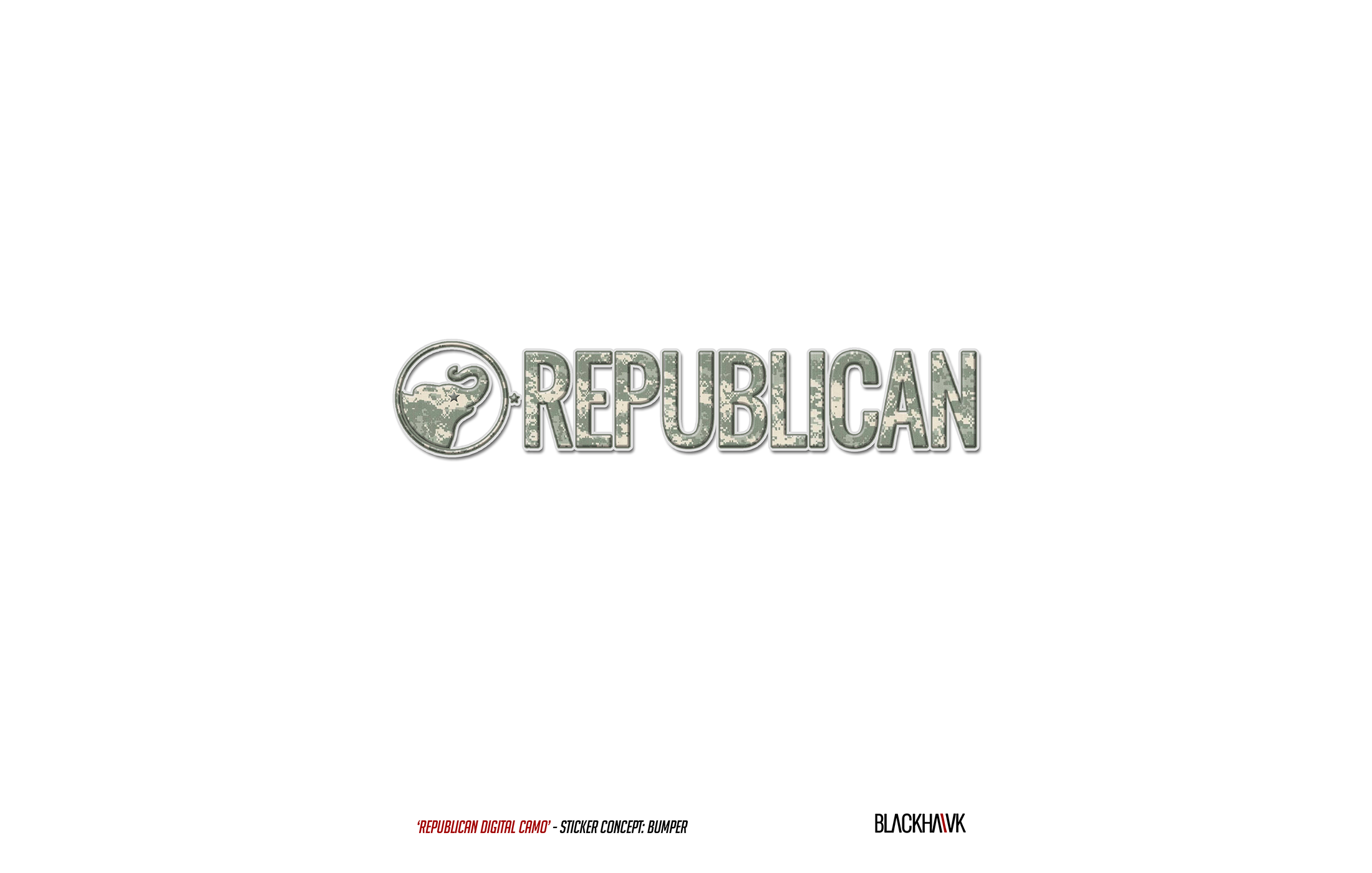 Republican - Bumper Sticker (various)
